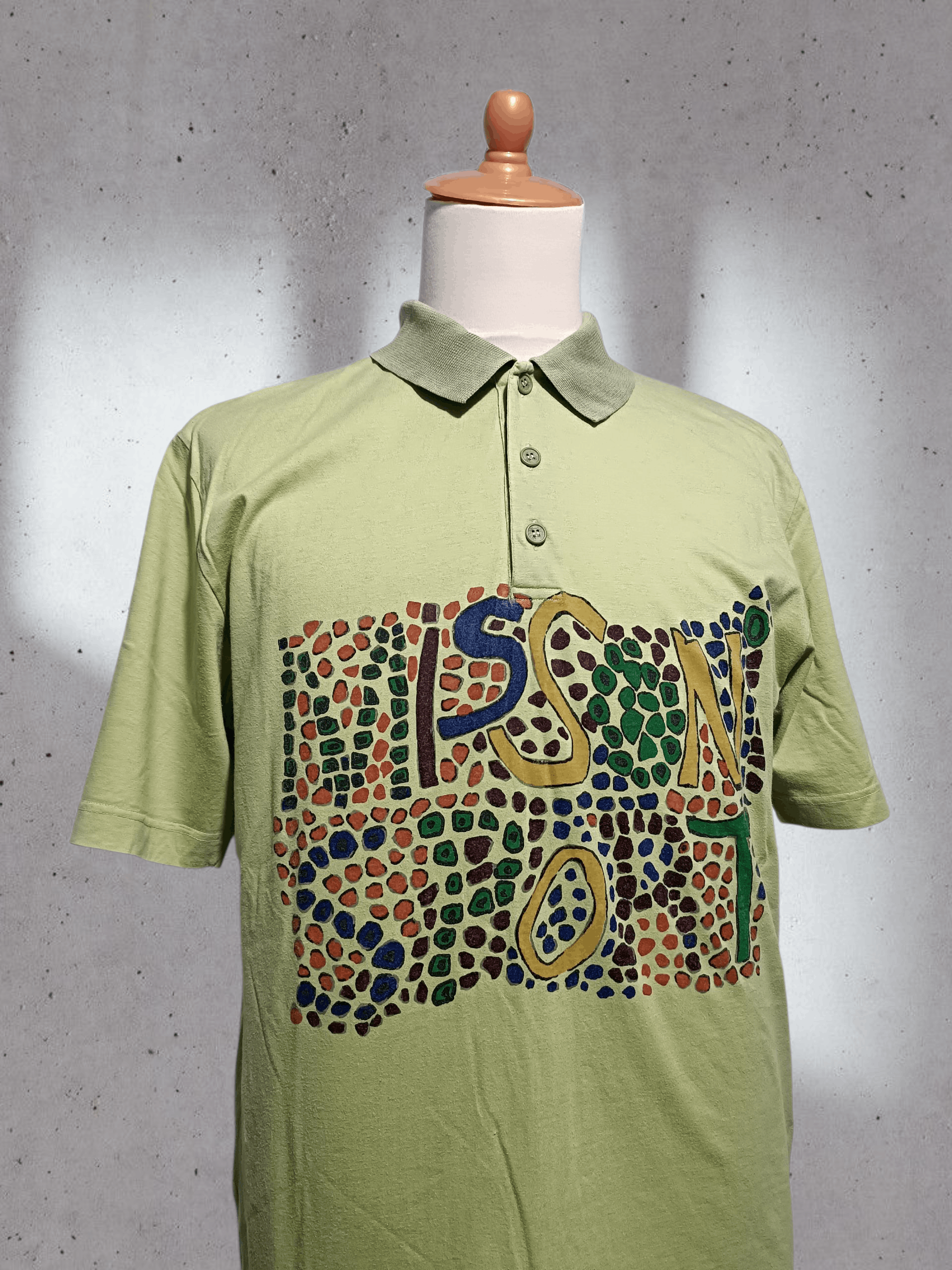 Missoni Missoni Sport Abstract Print Polo T-shirt Size US M / EU 48-50 / 2 - 3 Thumbnail