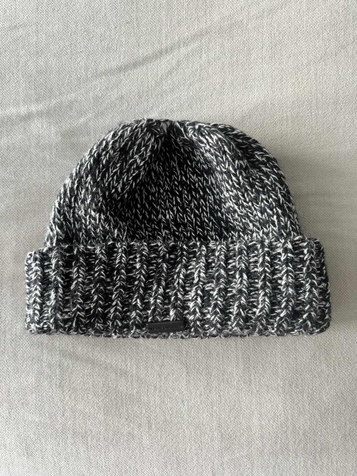 Saint Laurent Paris Saint Laurent Chunky Knit Cashmere Wool Beanie Size ONE SIZE - 1 Thumbnail