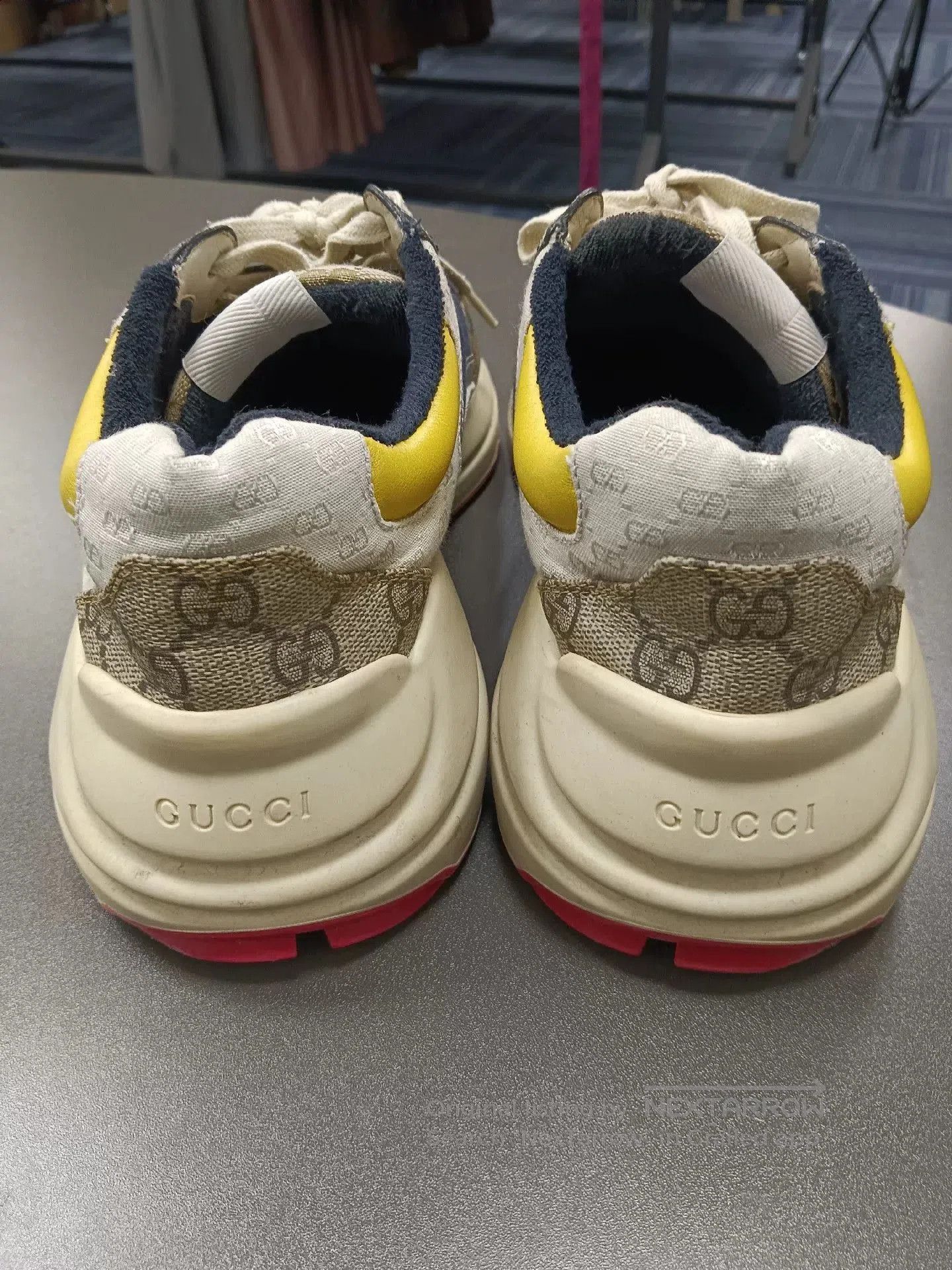 Gucci gucci patterned canvas dad sneakers size 41. Size US 10 / EU 43 - 3 Thumbnail