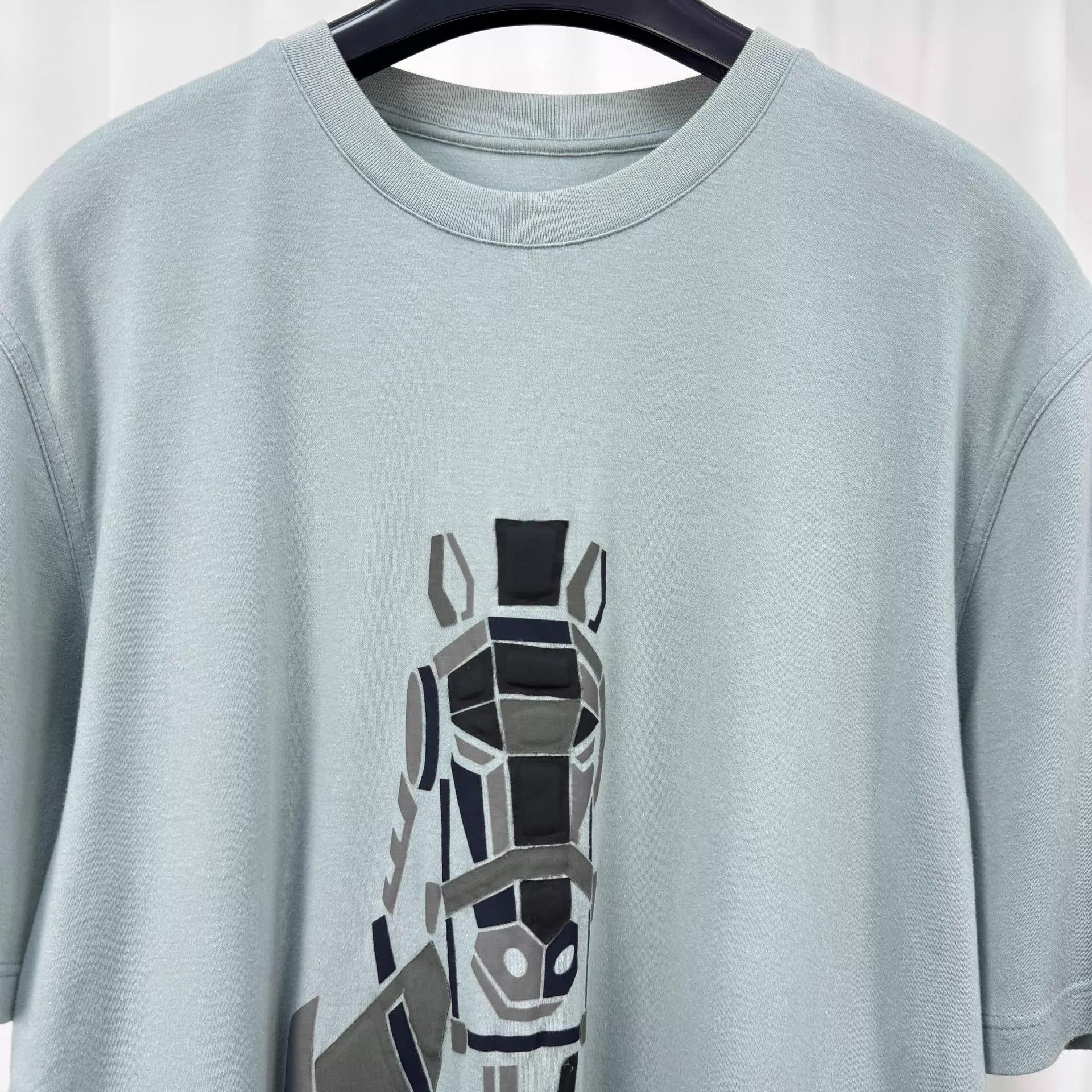 Hermes Hermes Horse Applique Tee M 98 New Tag Missing Size US M / EU 48-50 / 2 - 3 Thumbnail