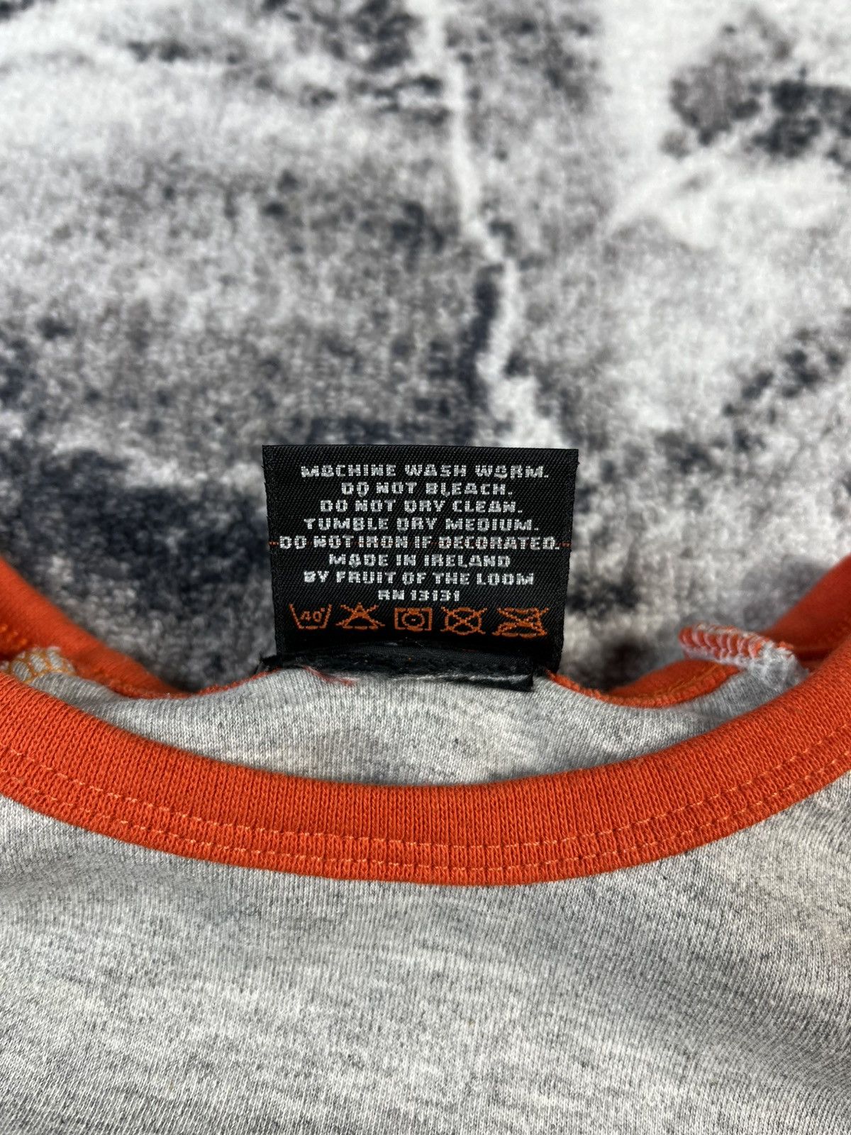 Harley Davidson Vintage Harley-Davidson Raglan Tee – 1996 Size US XL / EU 56 / 4 - 9 Thumbnail
