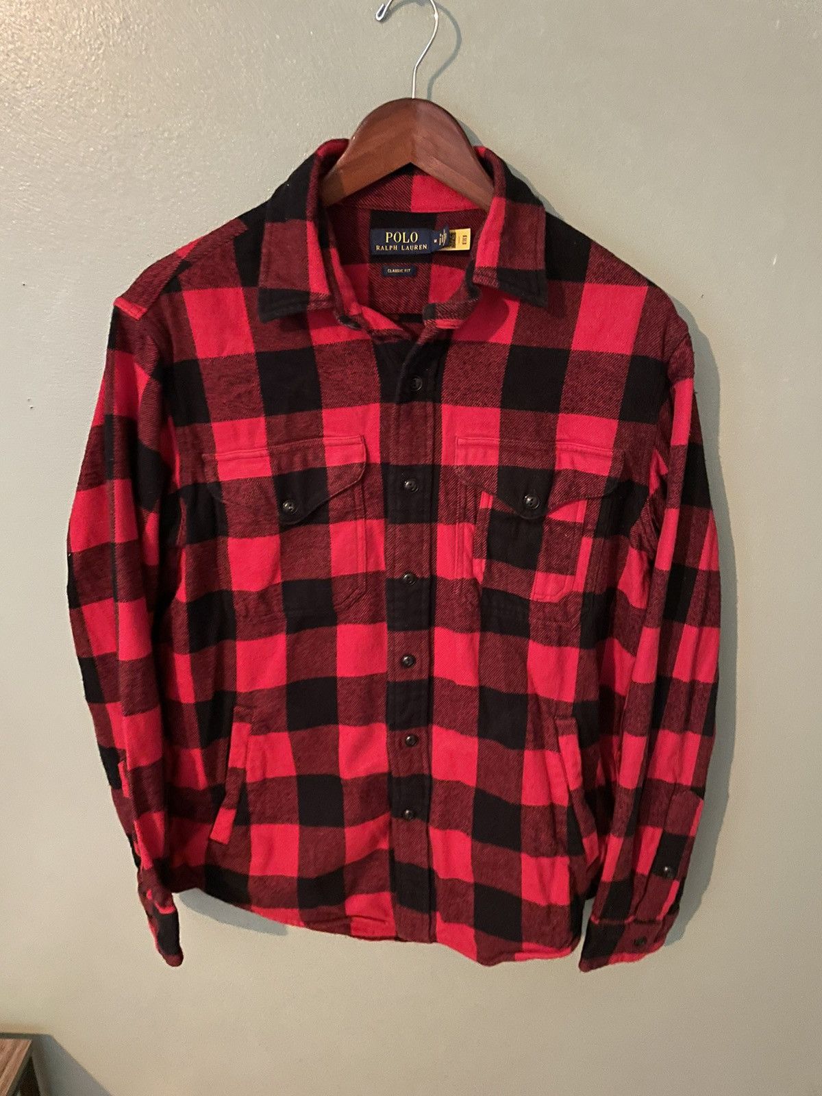 Designer × Polo Ralph Lauren Polo Fleece Lined Outercoat Size US M / EU 48-50 / 2 - 1 Thumbnail
