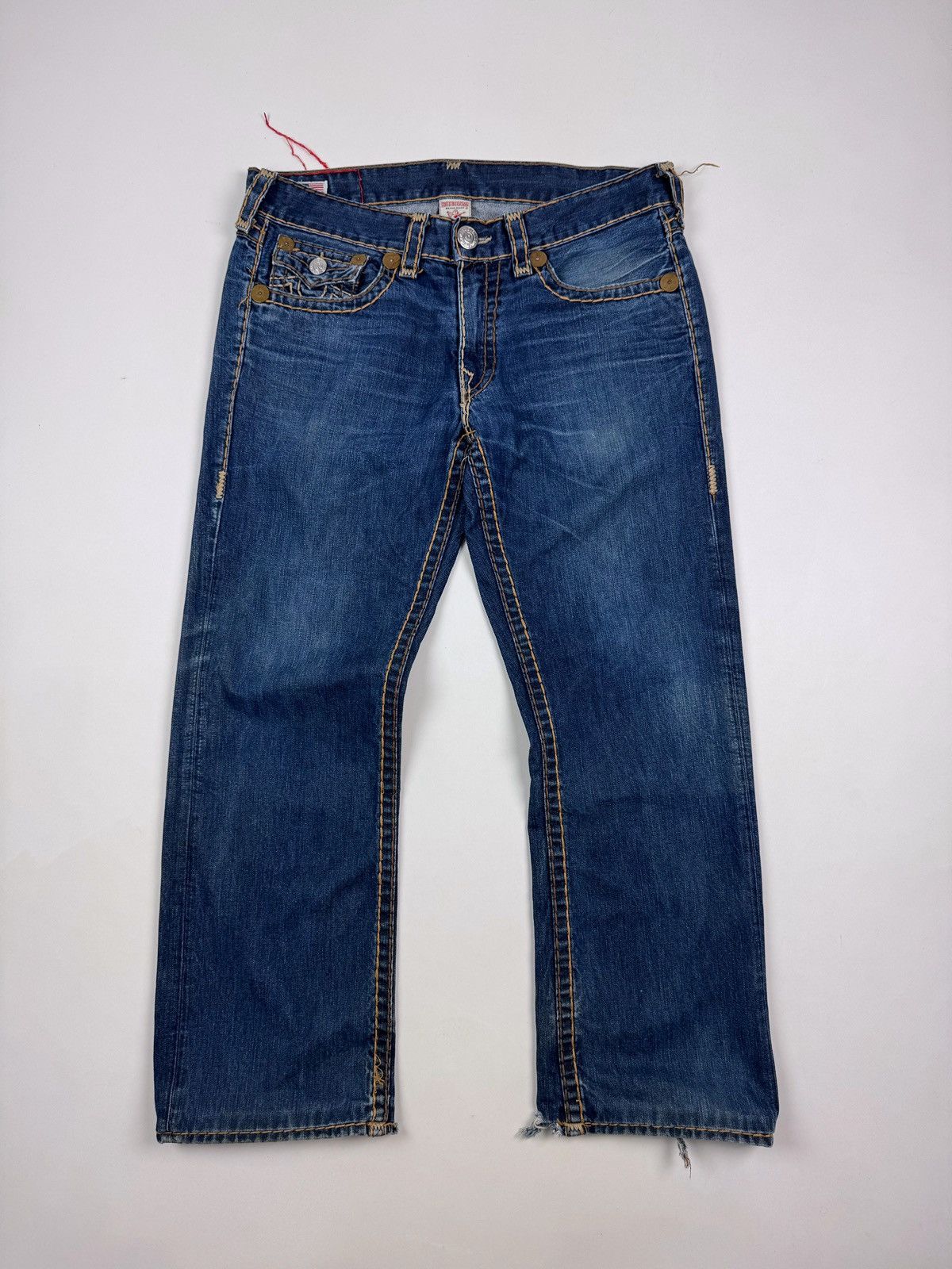 True Religion Distressed True Religion Hip Hop Jeans Pants Size US 36 / EU 52 - 3 Thumbnail