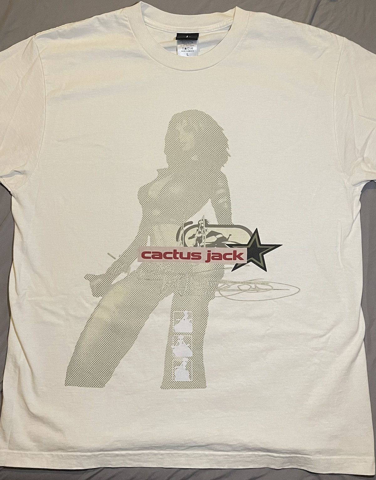 Jordan Brand × Nike × Travis Scott TRAVIS SCOTT CACTUS JACK DIGITAL GIRL TEE LARGE Size US L / EU 52-54 / 3 - 2 Thumbnail