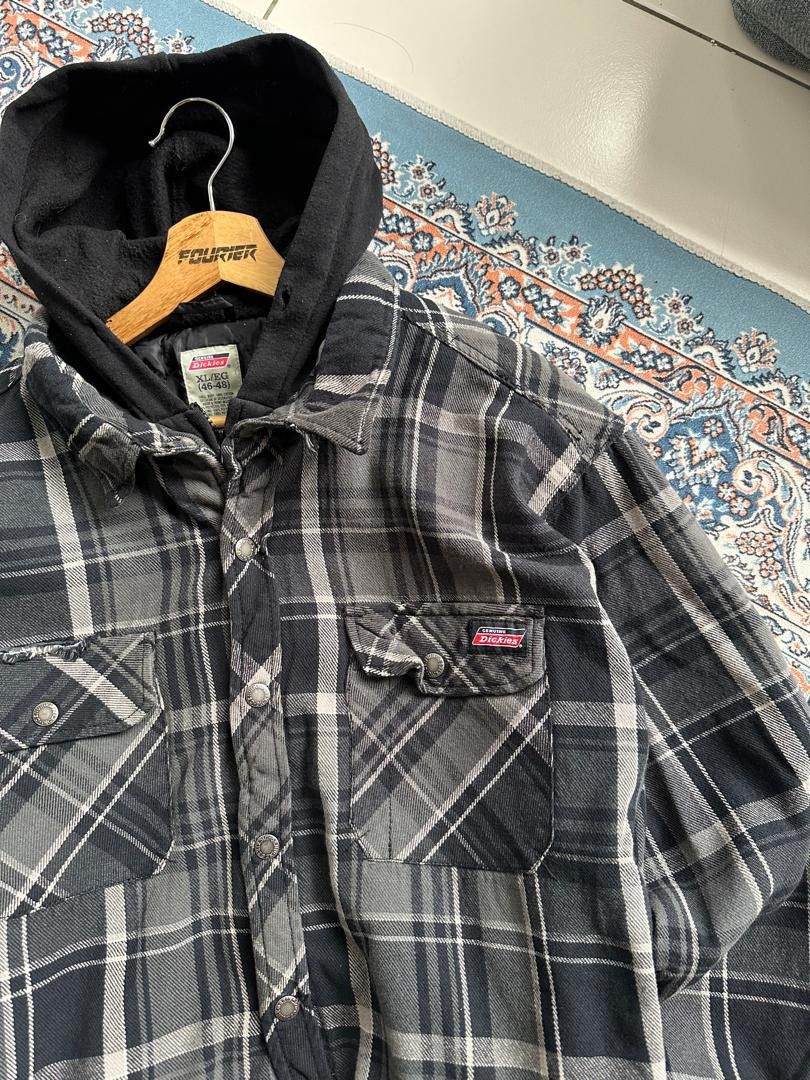 Dickies × Japanese Brand DICKIES CHECKERED HOODED Size US L / EU 52-54 / 3 - 2 Thumbnail