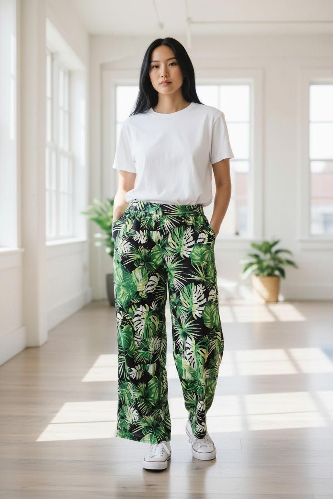 Other Philosophy Republic Clothing Women's Casual Wide-Leg Pants Size 32" / US 10 / IT 46 - 1 Thumbnail