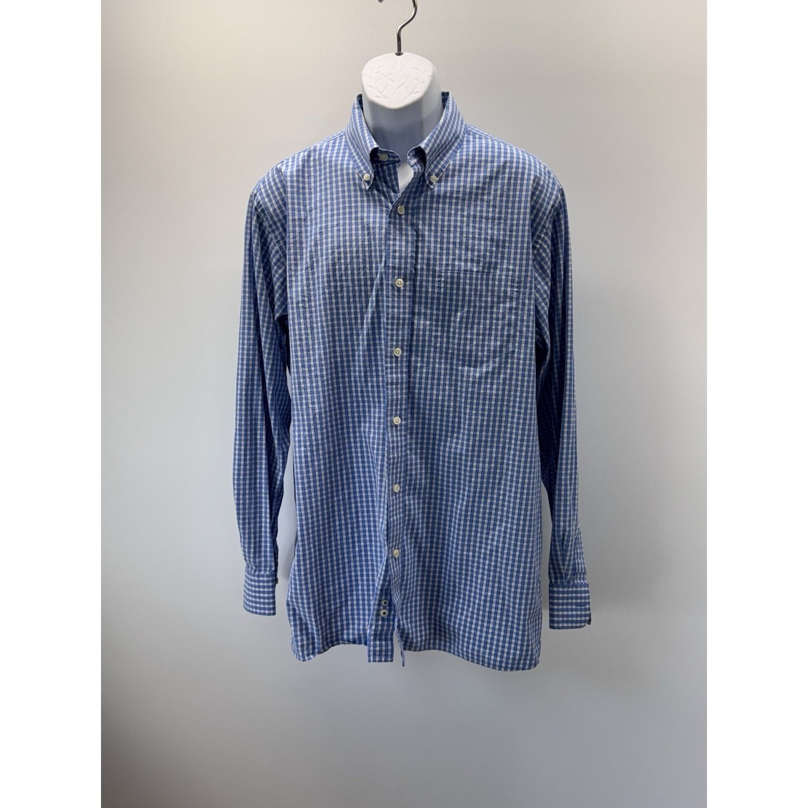 Gap Classic GAP Shirt Men’s Adult L Blue White Button Up 90’s Size US L / EU 52-54 / 3 - 1 Thumbnail