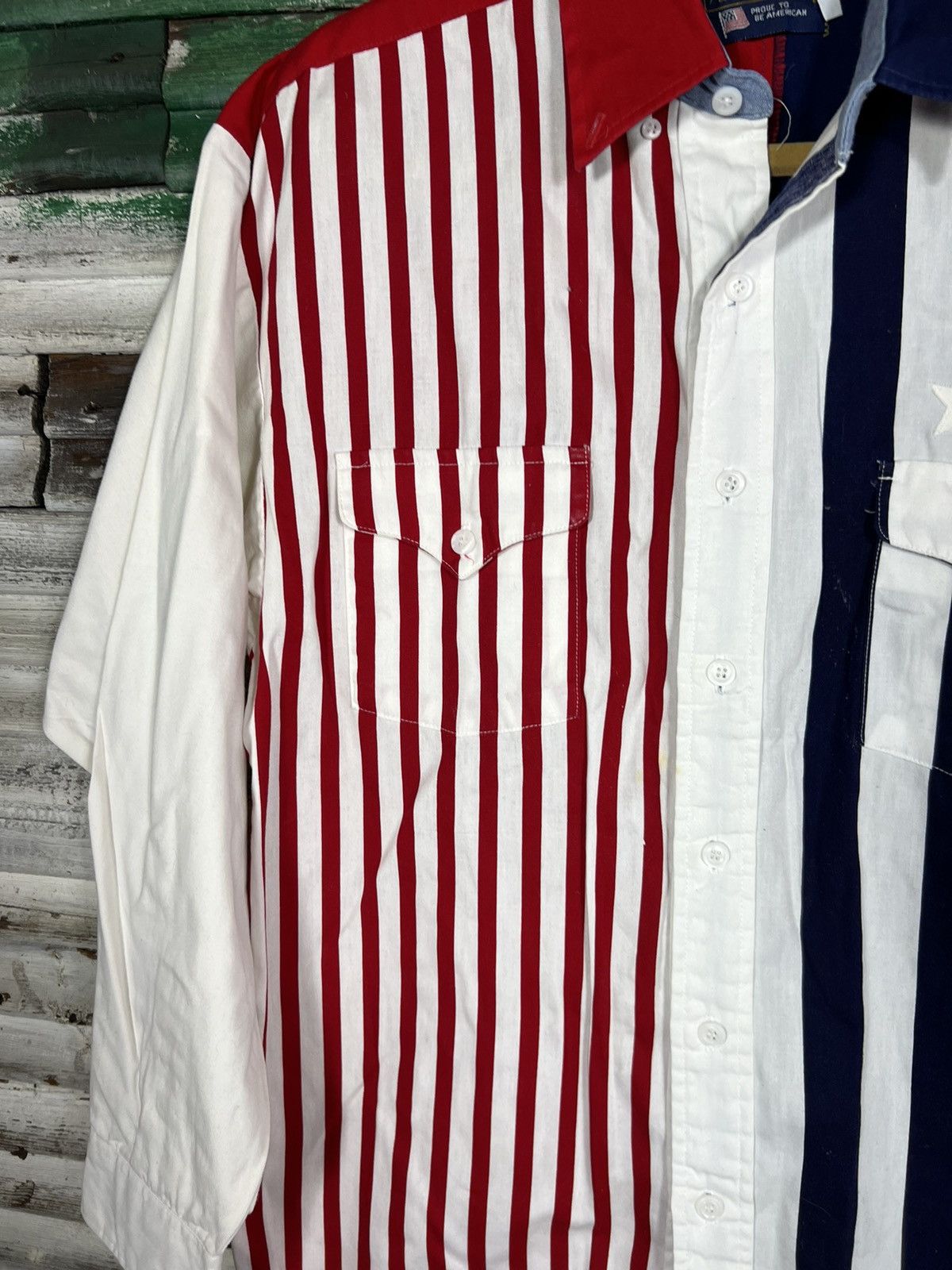 Vintage Vintage Pan Handle Slim USA Shirt Size US M / EU 48-50 / 2 - 2 Thumbnail