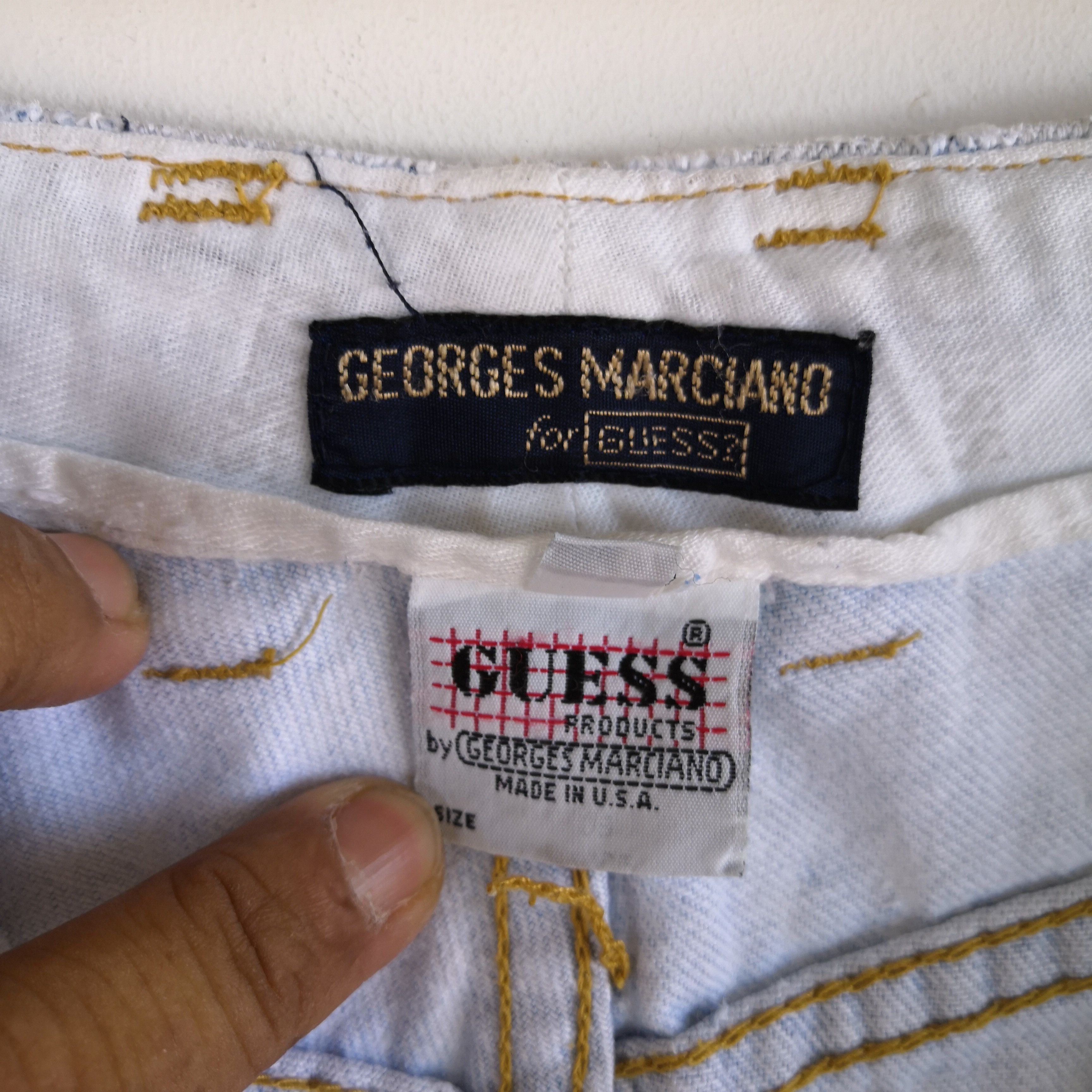 Guess Vintage Guess Denim Light Washes Jeans Pants Size 26" / US 2 / IT 38 - 8 Thumbnail
