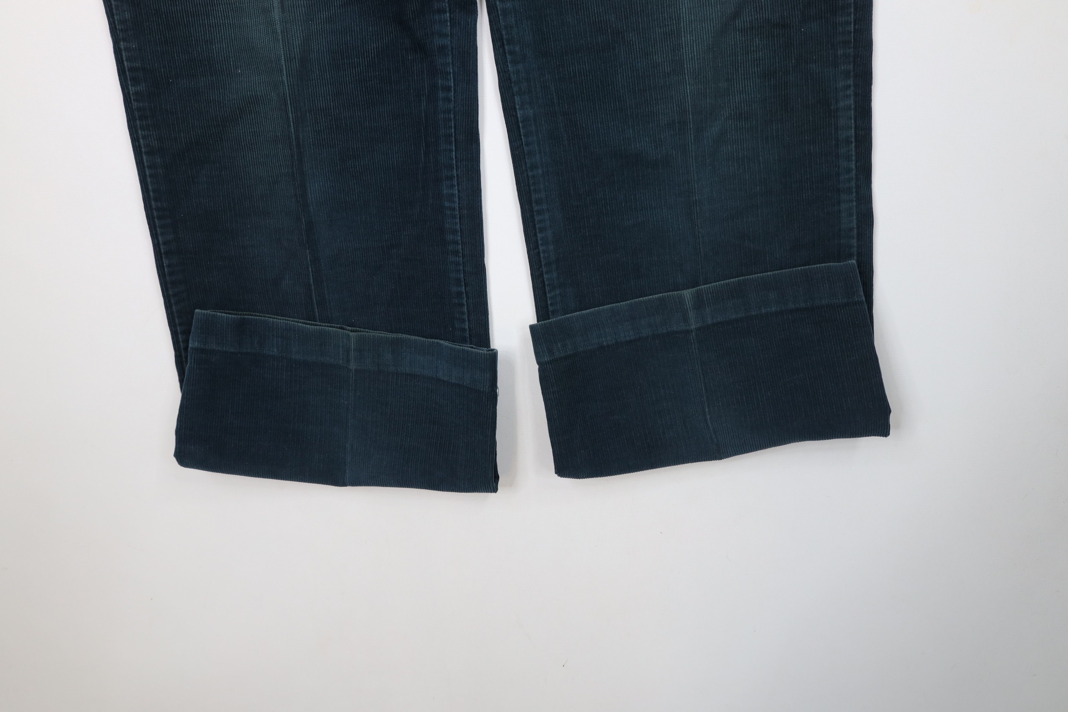 Vintage Vintage 70s Streetwear Corduroy Wide Leg Chino Pants USA Size US 36 / EU 52 - 5 Thumbnail