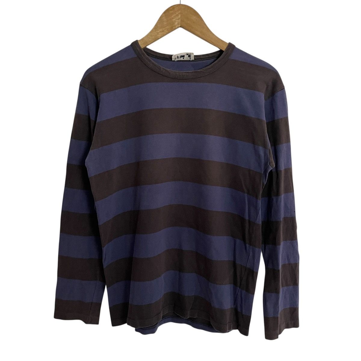 トップス Old agnes b. homme Graphic Long Sleeve Vintage Agnes B Homme Stripe Long Sleeve T-shirt - coffeafoods.com