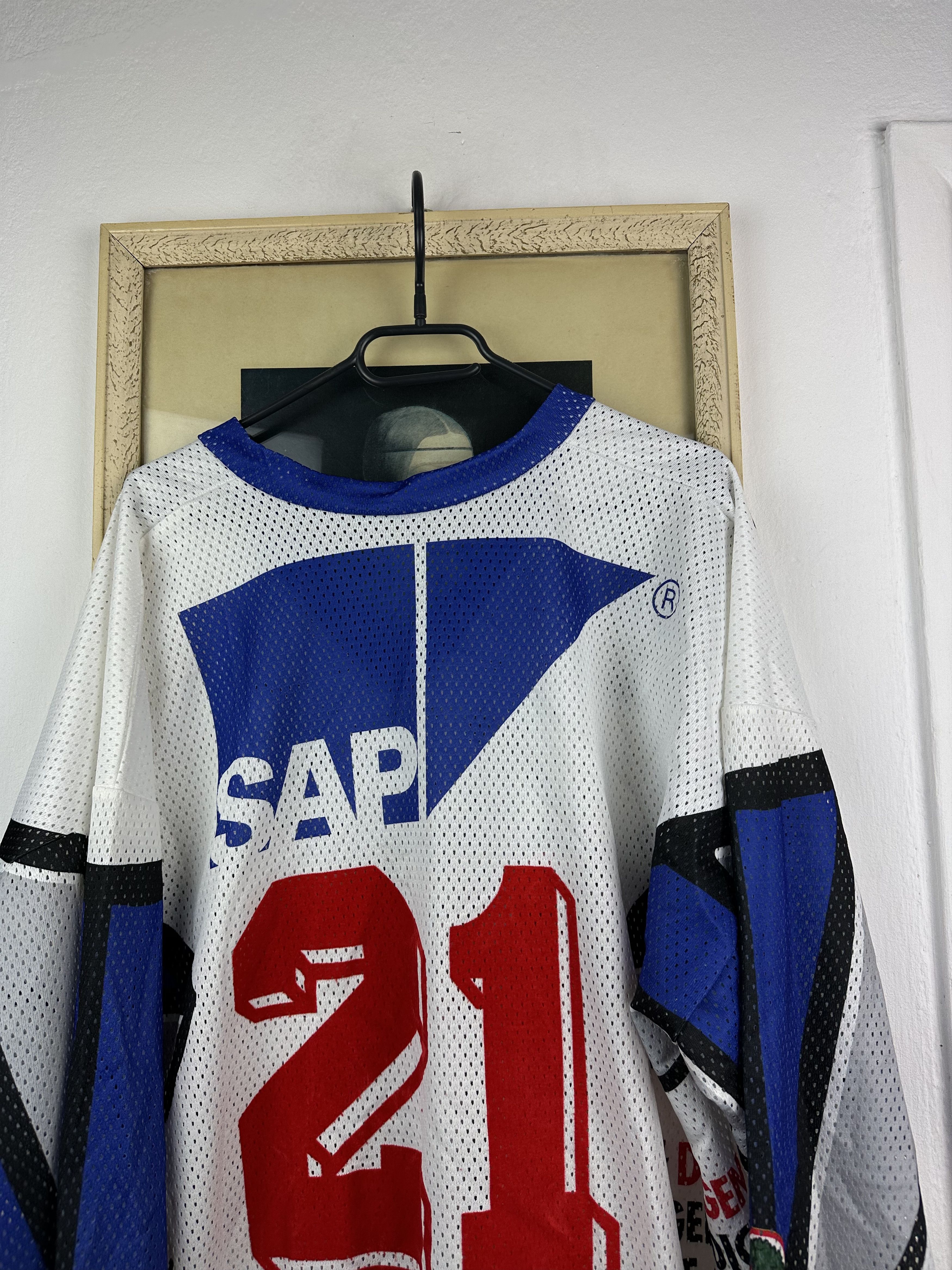 Starter Vintage Starter 90's Hudson #21Adler Mannheim Hockey Jersey Size US XXL / EU 58 / 5 - 8 Thumbnail