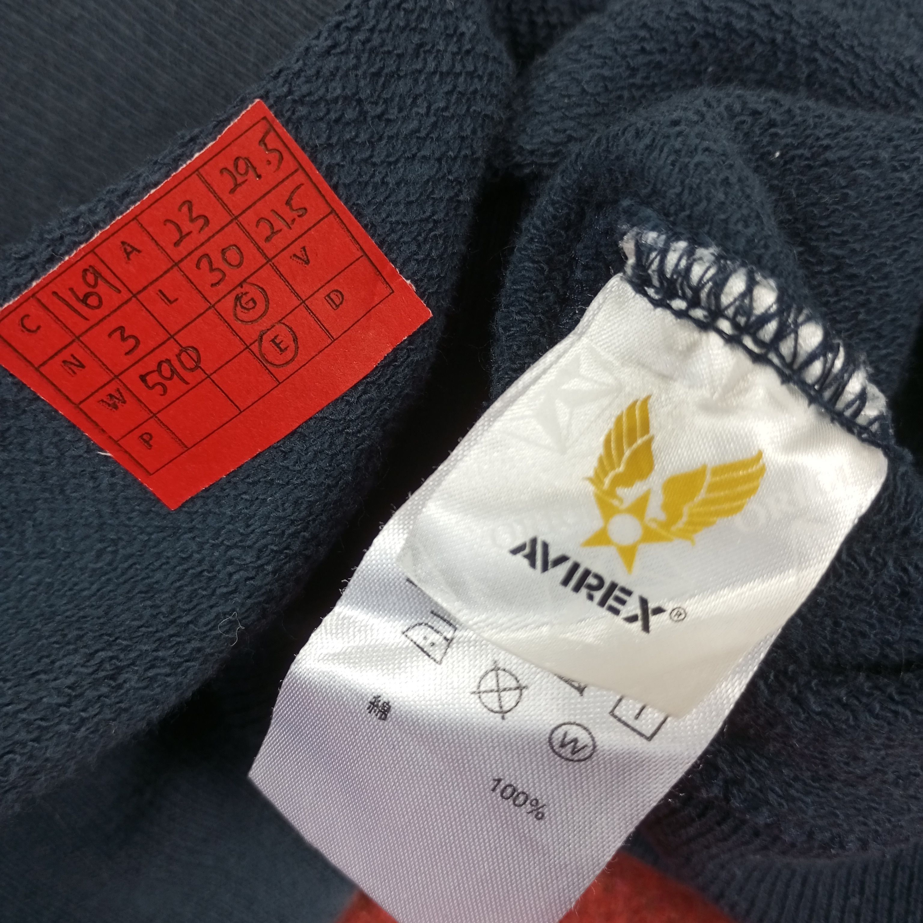 Avirex × Vintage Avirex NYC Spellout Design Streetwear Style Sweatshirt Size US L / EU 52-54 / 3 - 11 Thumbnail