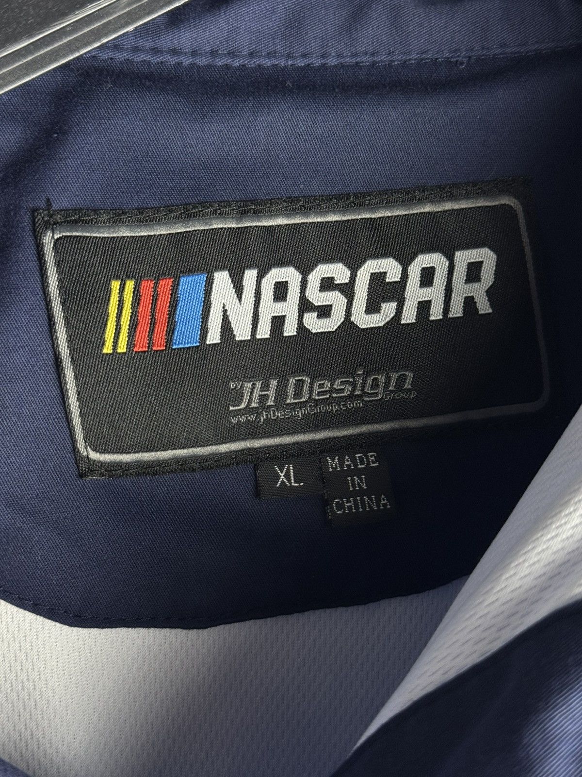 NASCAR NASCAR Kevin Harvick JH Design Navy/Blue Busch Beer Shirt Size US XL / EU 56 / 4 - 8 Thumbnail