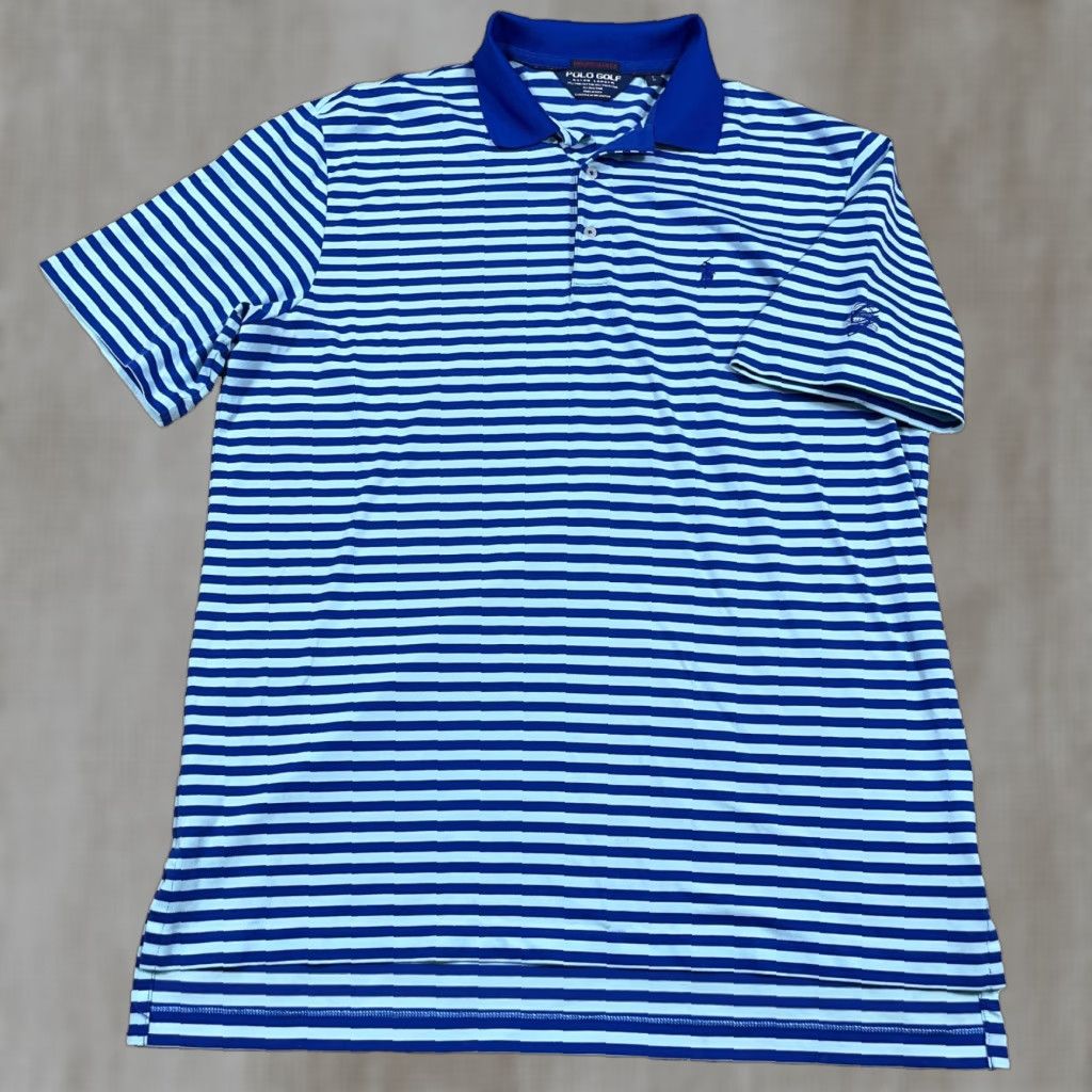 Ralph Lauren Ralph Lauren Polo Golf Polo Shirt Men Large Blue Performance Golf Classic Colorful Modern Sports Polo Shirt Mens L Blue Size US L / EU 52-54 / 3 - 1 Thumbnail