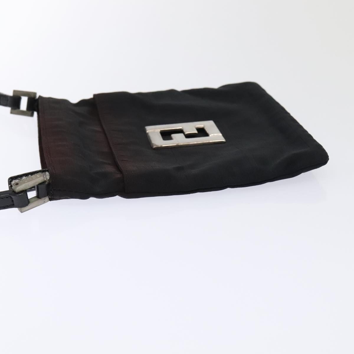 Fendi FENDI Zucca Canvas Shoulder Bag Nylon Black Size ONE SIZE - 5 Thumbnail
