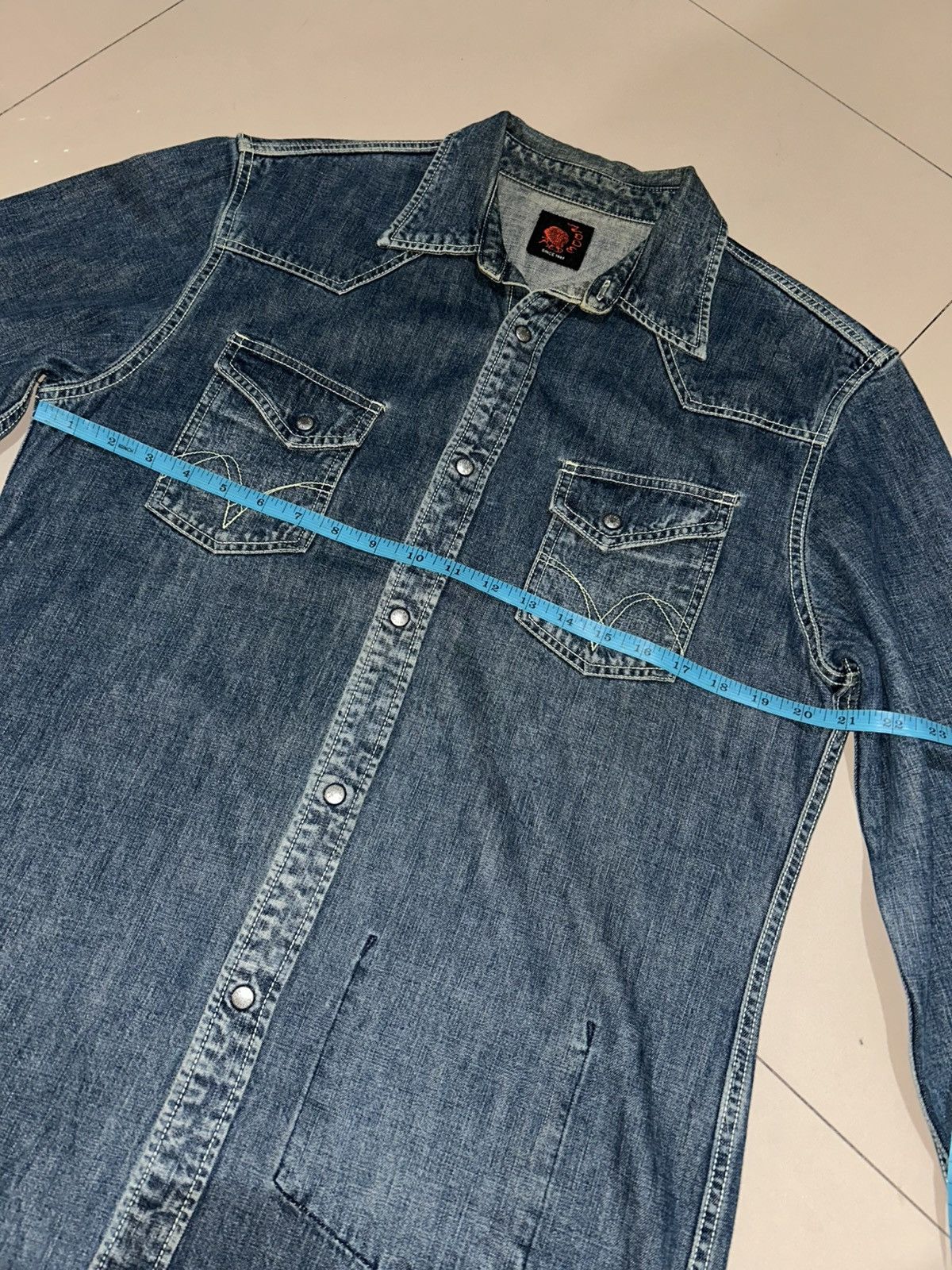 Redmoon Redmoon Western Denim Shirt Size US L / EU 52-54 / 3 - 10 Thumbnail
