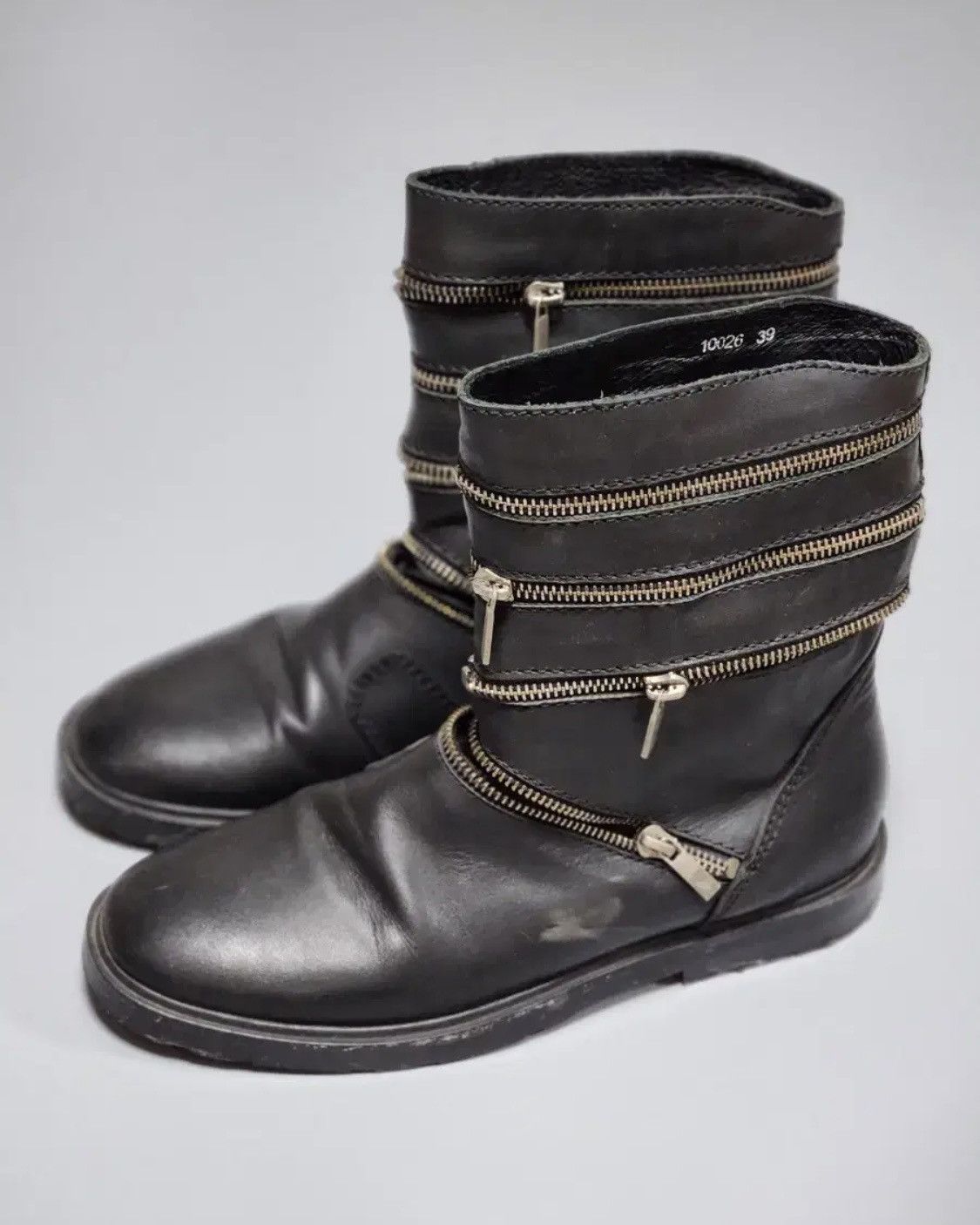 Raf Simons Raf Simons Accordion Zip Boots Size US 8 / EU 41 - 1 Thumbnail