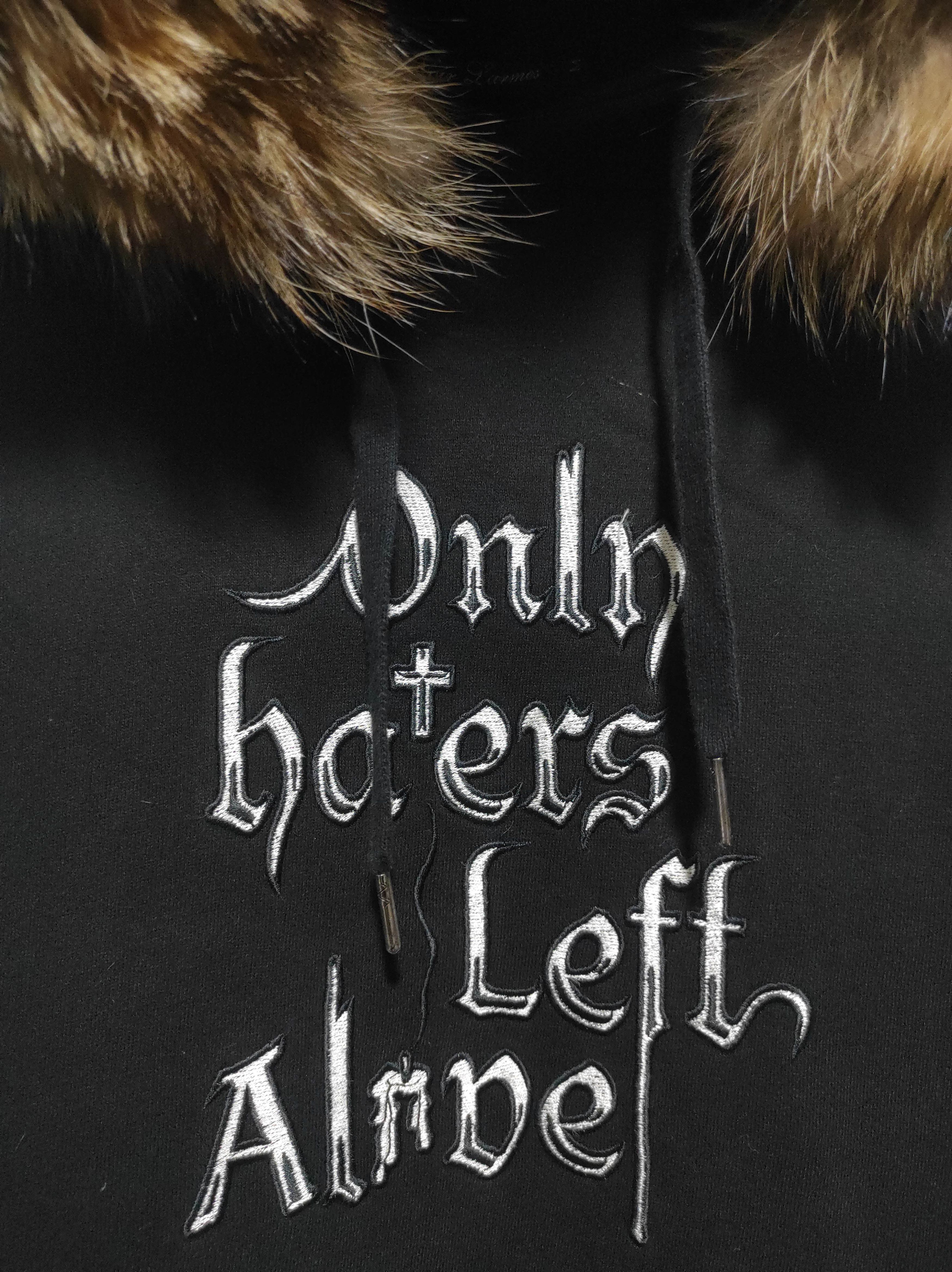 14th Addiction Noir Larmes Fur Hoodie IfSixWasNine LGB style Size US L / EU 52-54 / 3 - 4 Thumbnail