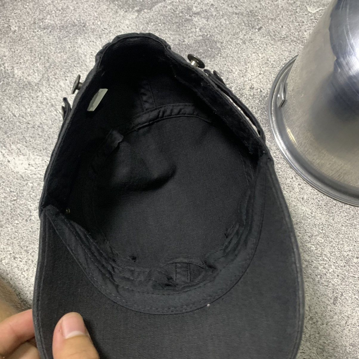 If Six Was Nine Y2K MILITARY DISTRESSED STUDDED HAT Size ONE SIZE - 11 Thumbnail