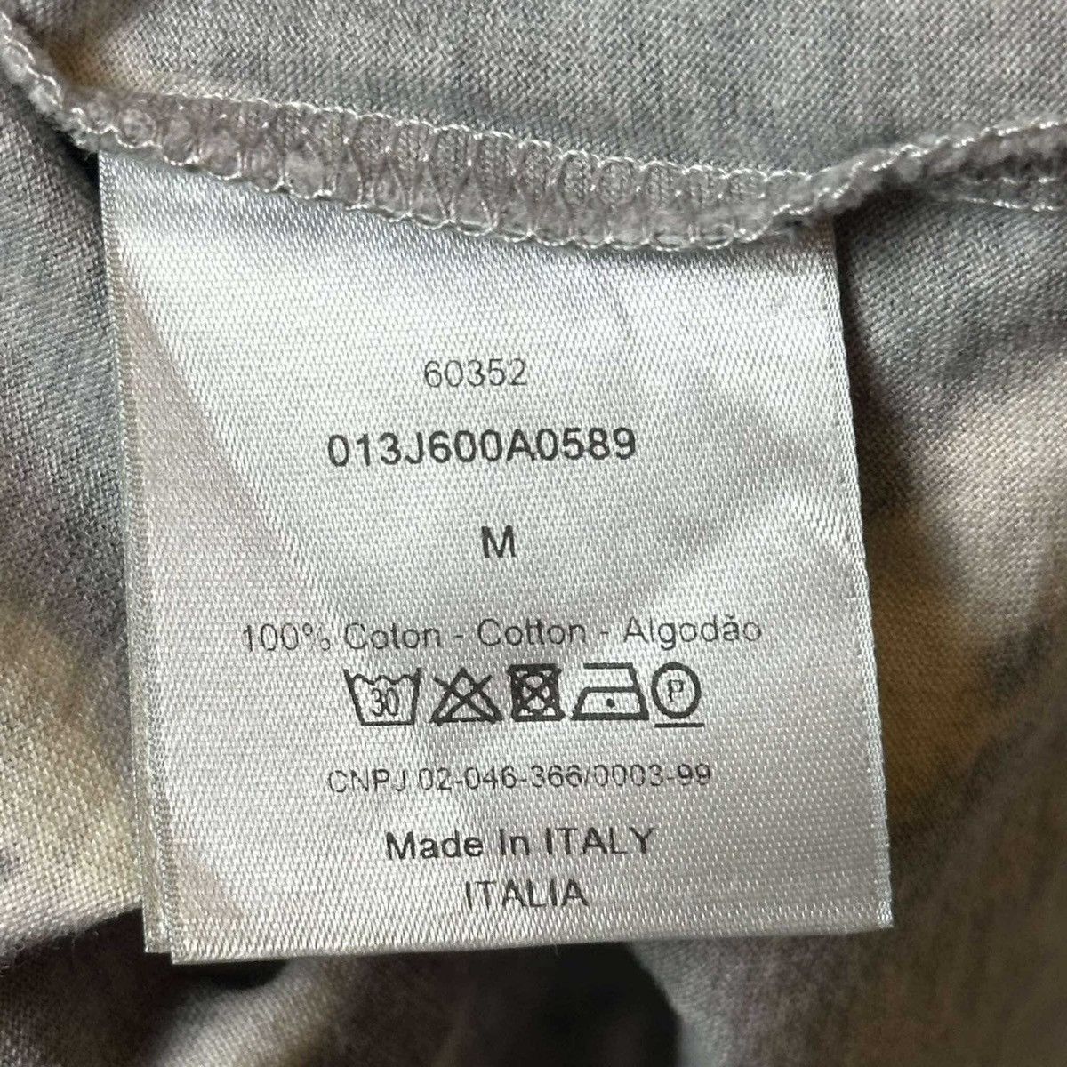 Designer × Dior DIOR “CD” Logo T Shirt Size US M / EU 48-50 / 2 - 5 Thumbnail