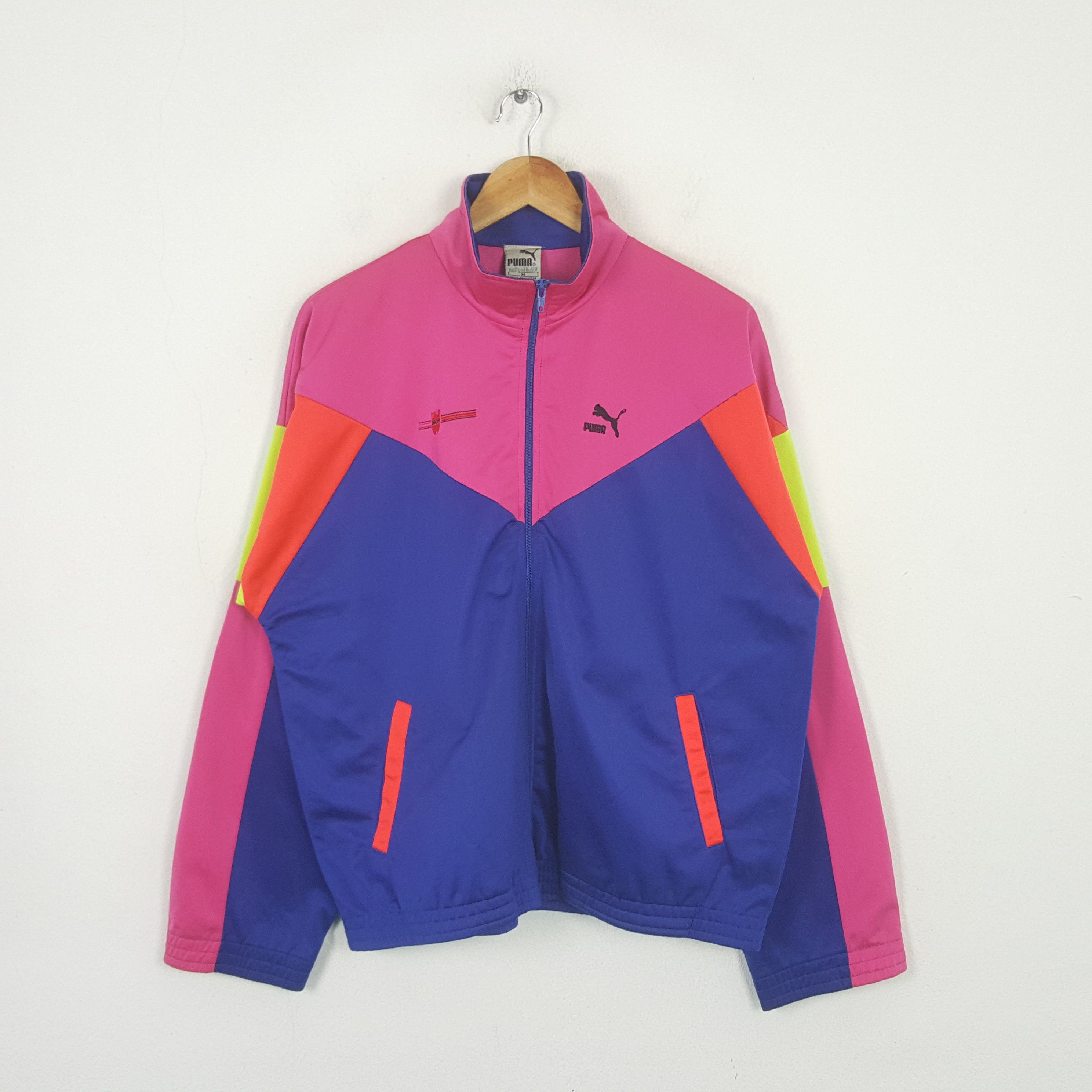 Vintage Vintage Puma X Wurth American Sport Jacket 34 Size US L / EU 52-54 / 3 - 3 Thumbnail