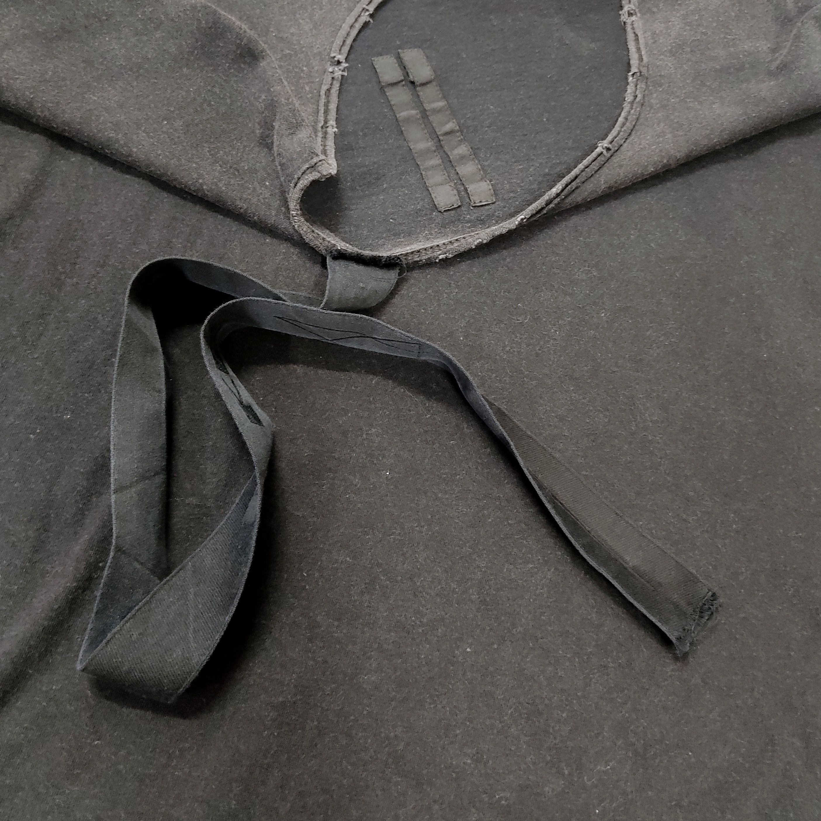 Rick Owens Drkshdw Rick Owens DRKSHDW Washed Baggy Tarp T-shirt Size US XS / EU 42 / 0 - 10 Thumbnail