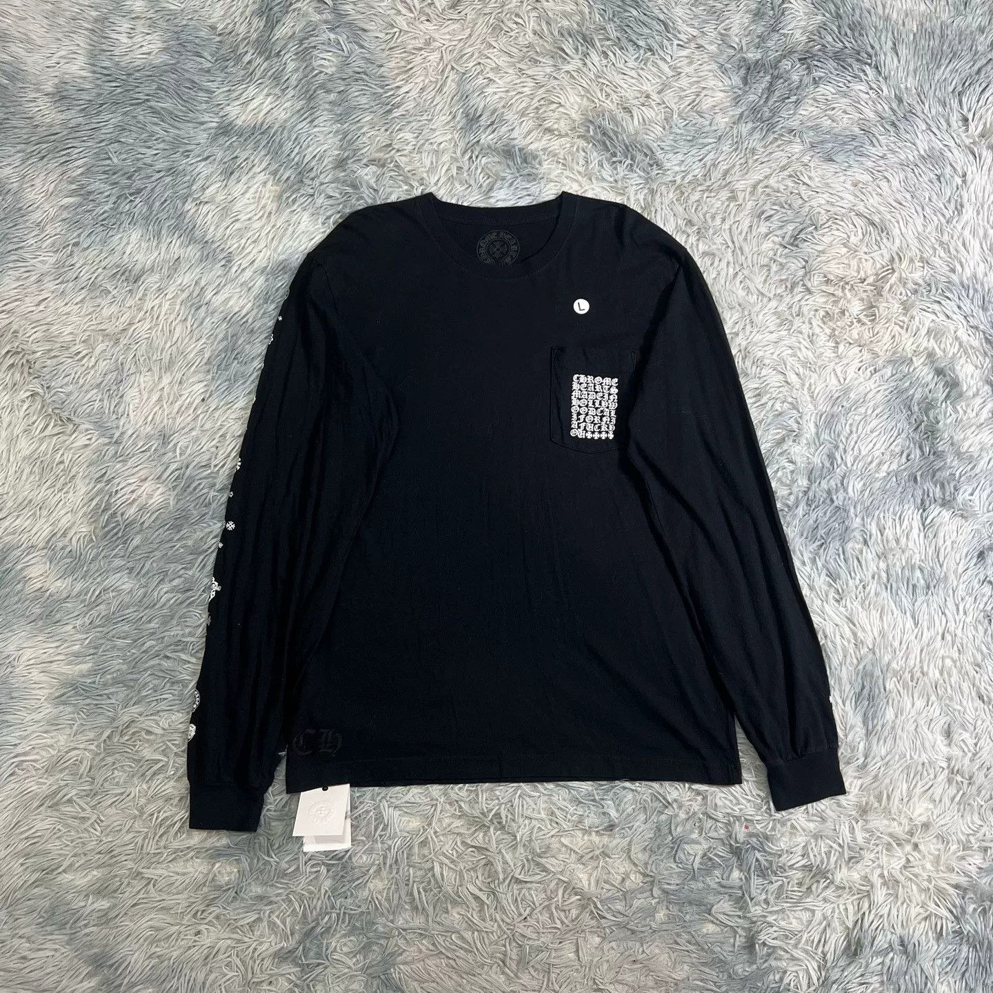 Chrome Hearts Chrome Hearts Black Long-Sleeve Shirt Size US L / EU 52-54 / 3 - 1 Thumbnail