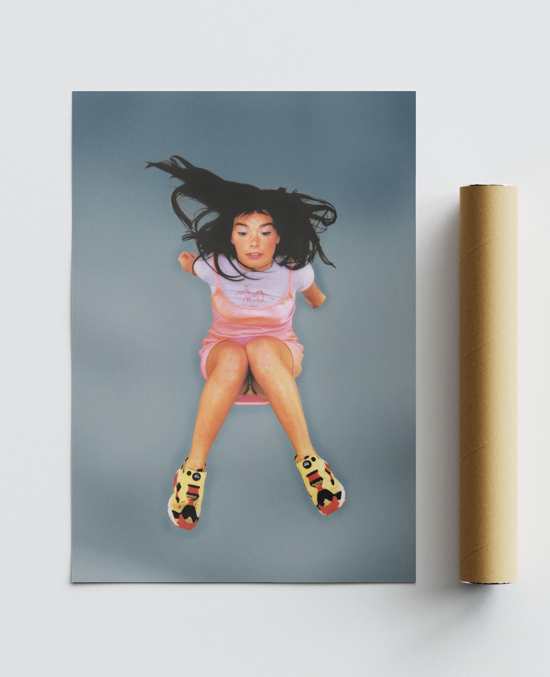 Band Tees Bjork Poster Print Tee Gift Vintage Music Band Merch Size ONE SIZE - 4 Thumbnail
