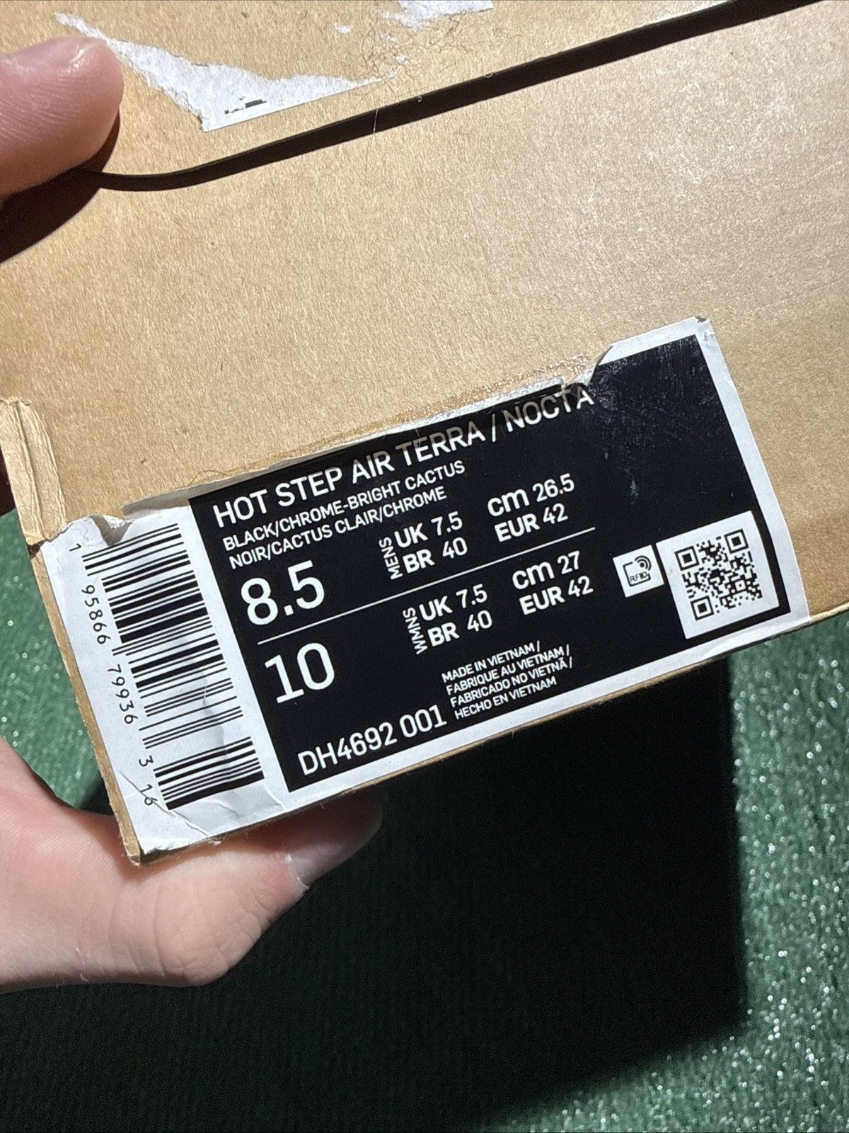NOCTA × Nike Size 8.5 - NOCTA x Nike Hot Step Air Terra Black Size US 8.5 / EU 41-42 - 8 Thumbnail