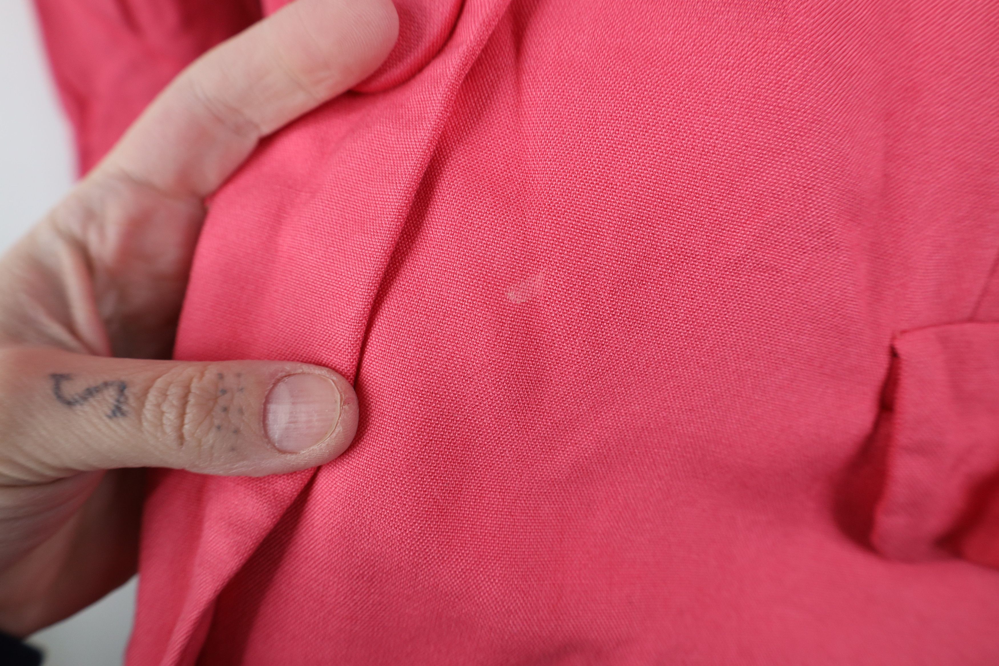 Vintage Vintage 80s 90s Streetwear Wool Blazer Suit Jacket Pink USA Size XXL / US 16-18 / IT 52-54 - 6 Thumbnail