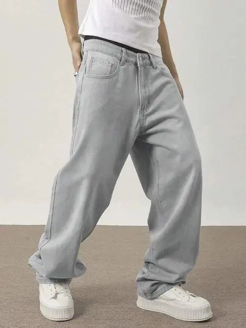 Jean Atsuko x Mieko Washed Baggy Denim Jeans Stacked Skate Size US 32 / EU 48 - 4 Thumbnail
