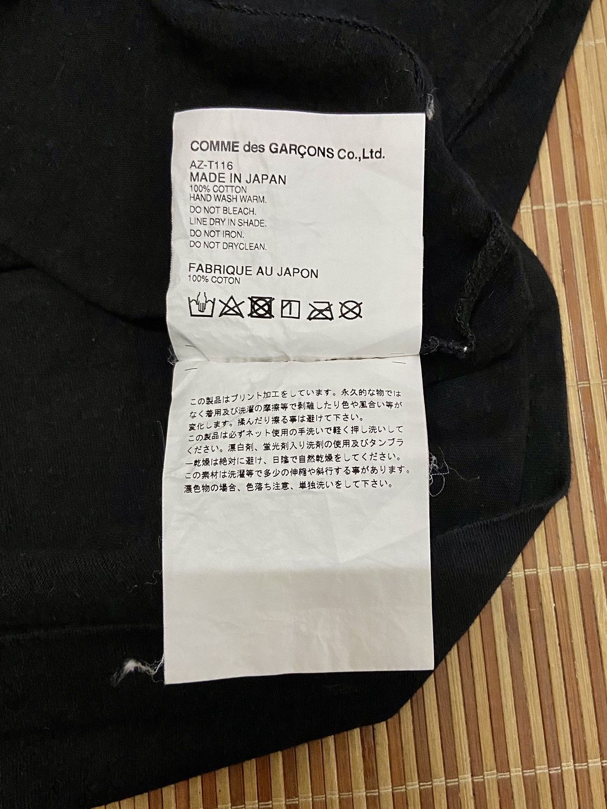 Comme des Garcons × Japanese Brand COMME DES GARCONS PLAY TEE Size S / US 4 / IT 40 - 13 Thumbnail