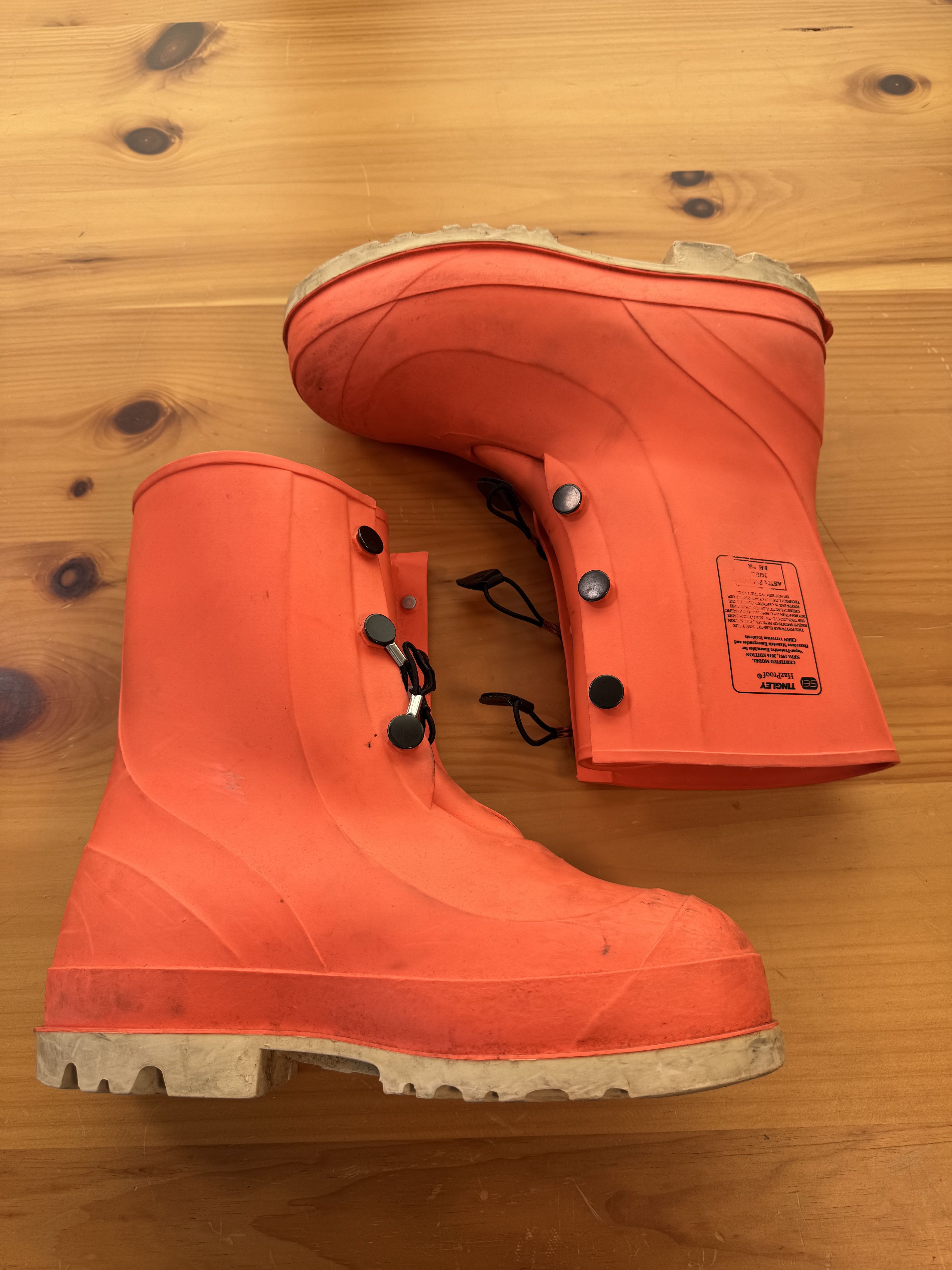 Japanese Brand Over Boot work Rubber Size US 9 / EU 42 - 1 Thumbnail