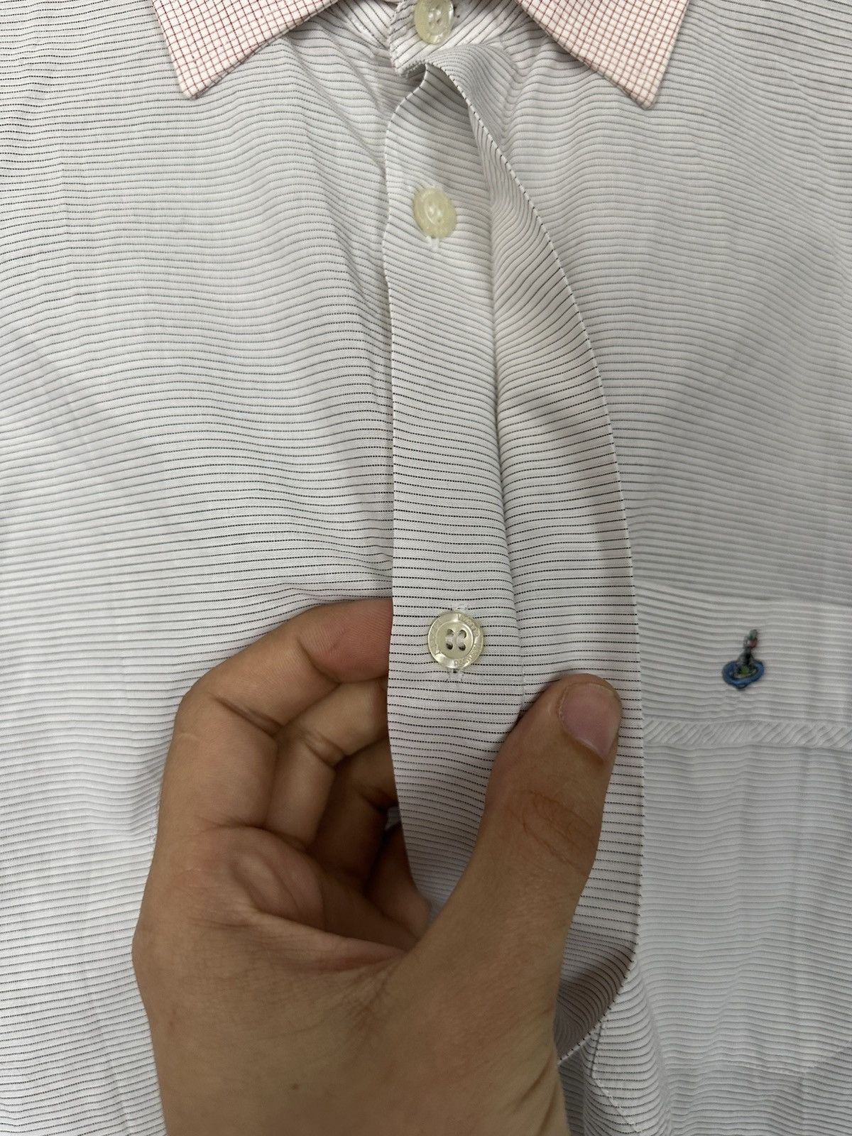 Vivienne Westwood Vivienne Westwood Shirt Button Up Checked Size US L / EU 52-54 / 3 - 8 Thumbnail