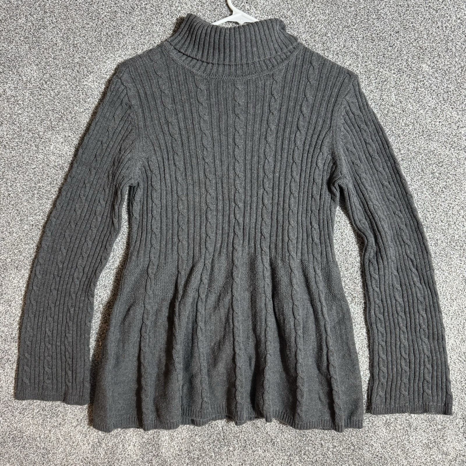 Other Hannah Sweater Womens XL Cable Knit Y2K Vintage Grandmacore Size XL / US 12-14 / IT 48-50 - 1 Thumbnail