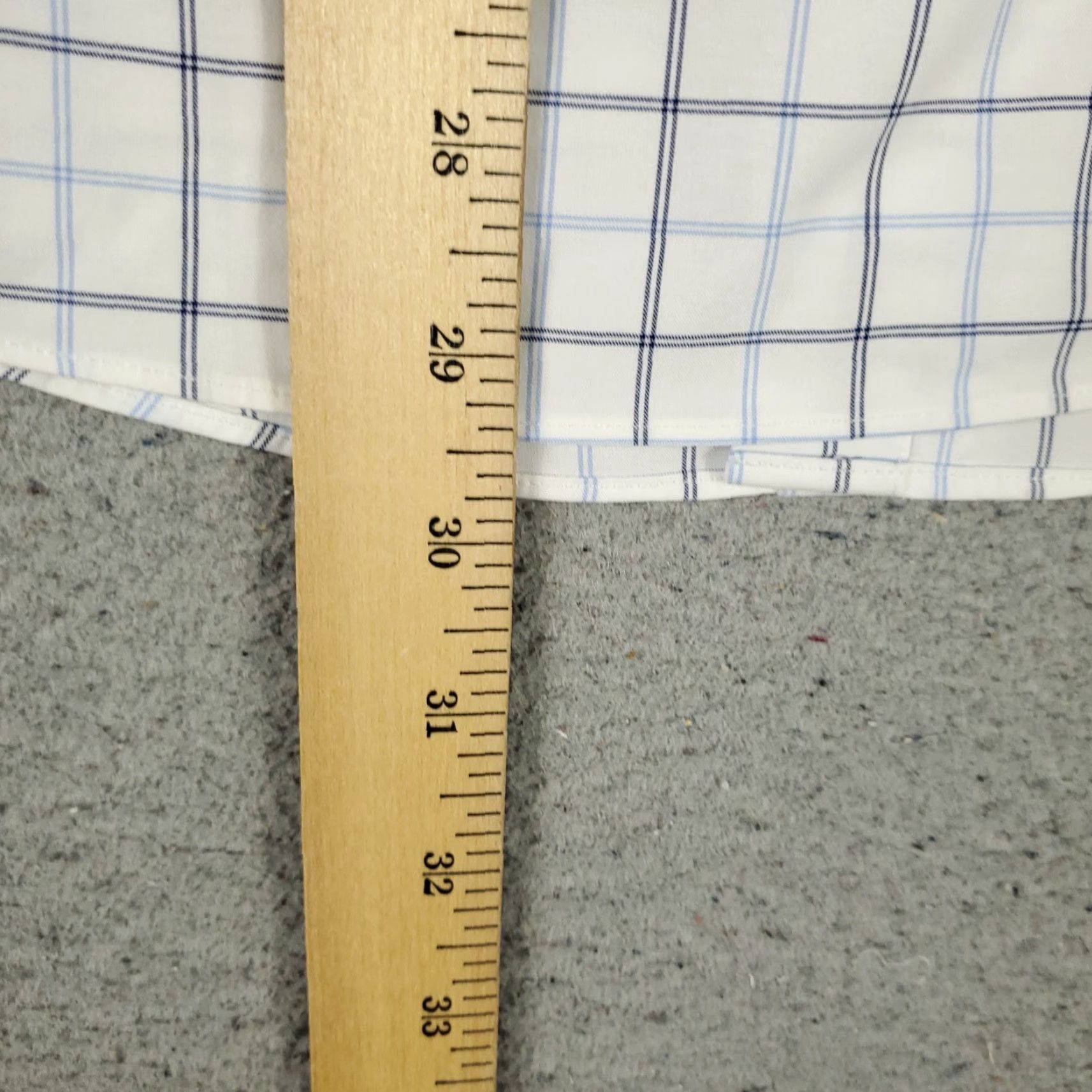 Brooks Brothers Brooks Brothers Shirt Mens 15.5 White Plaid Regent Dress Button Up Long Sleeve Blue Pattern Plaid Classic 90s? Size 42R - 5 Thumbnail