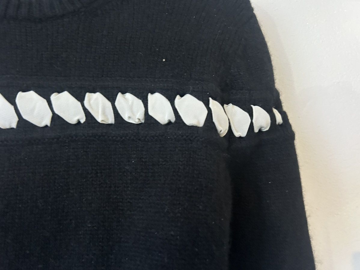 Fendi Fendi Cashmere Knit Sweater with Silk Accents Size M / US 6-8 / IT 42-44 - 4 Thumbnail