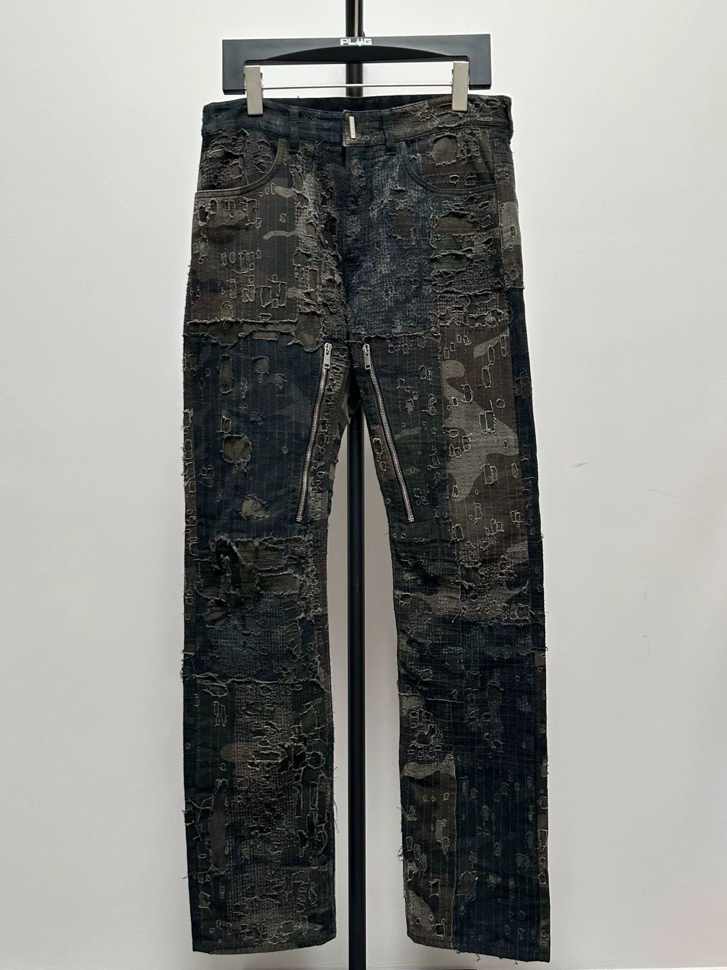 GIVENCHY BORO DENIM PANTS ジバンシー 新品未使用 Givenchy × MMW Givenchy Boro Jeans | Grailed