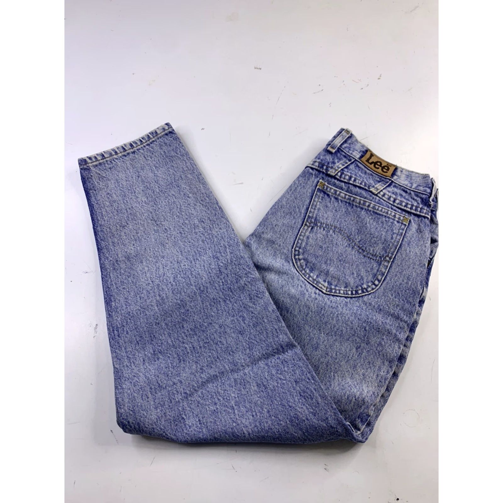 Lee VINTAGE LEE Acid Wash High Rise Jeans Women’s Size 16 USA Size 38" / US 16 / IT 52 - 2 Thumbnail