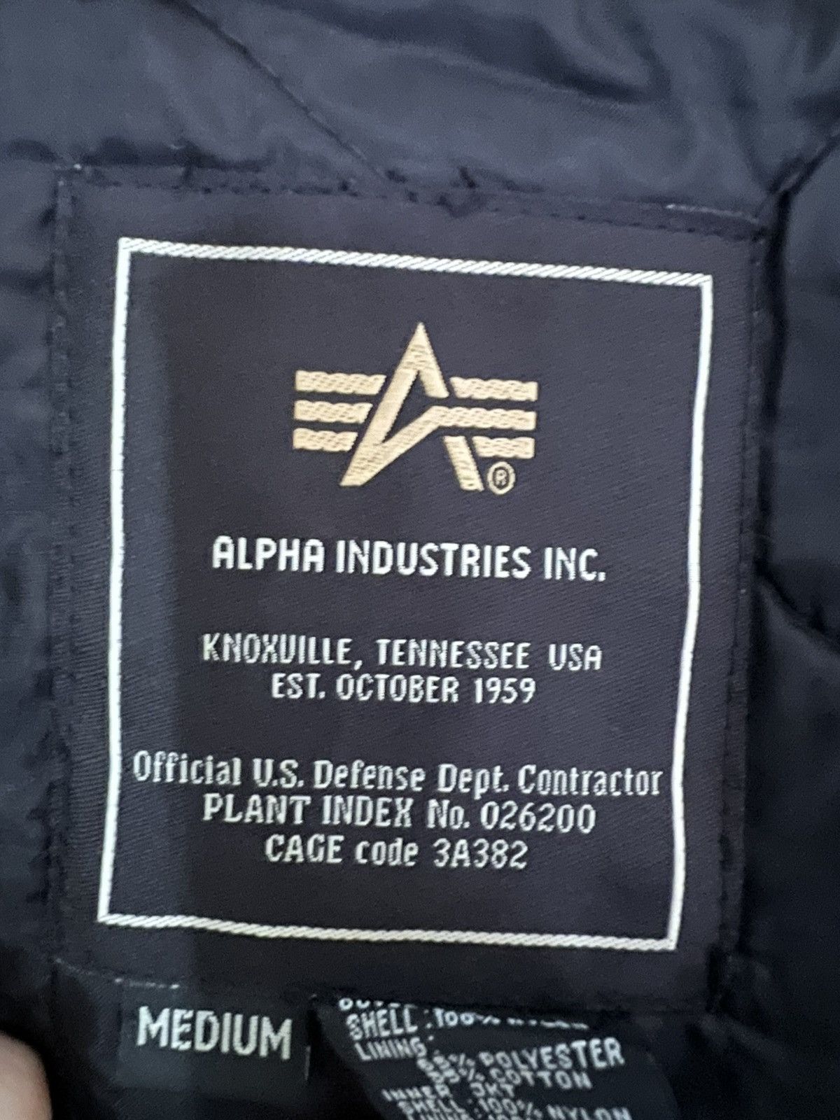 Alpha Industries ALPHA INDUSTRIES LIGHT JACKET Size US M / EU 48-50 / 2 - 4 Thumbnail