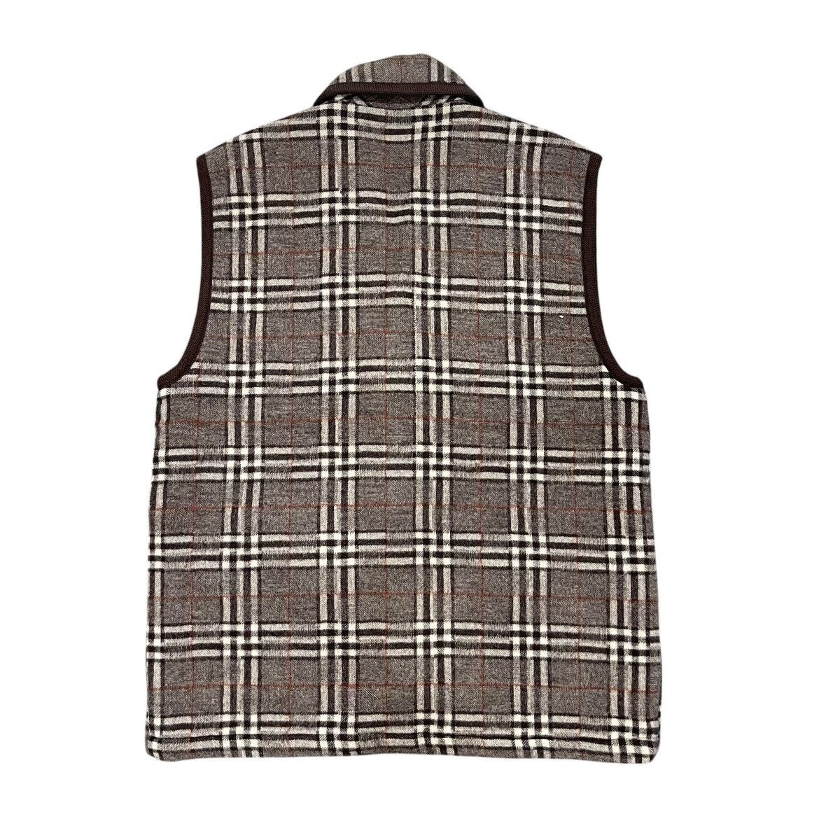 Lyle & Scott × Vintage Vintage Lyle & Scott Checked Wool Button Vest Size US L / EU 52-54 / 3 - 8 Thumbnail