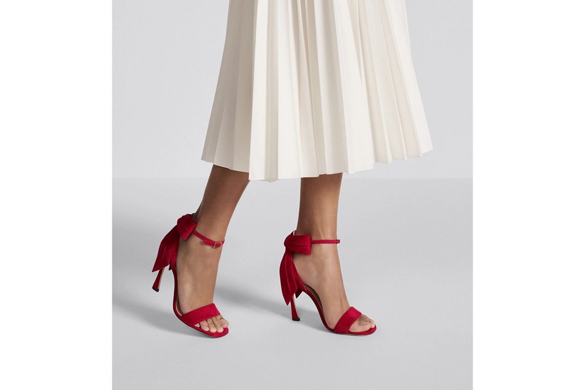 Dior o1bcso1str0225 Heeled Sandal in Red Size US 10 / IT 40 - 7 Thumbnail
