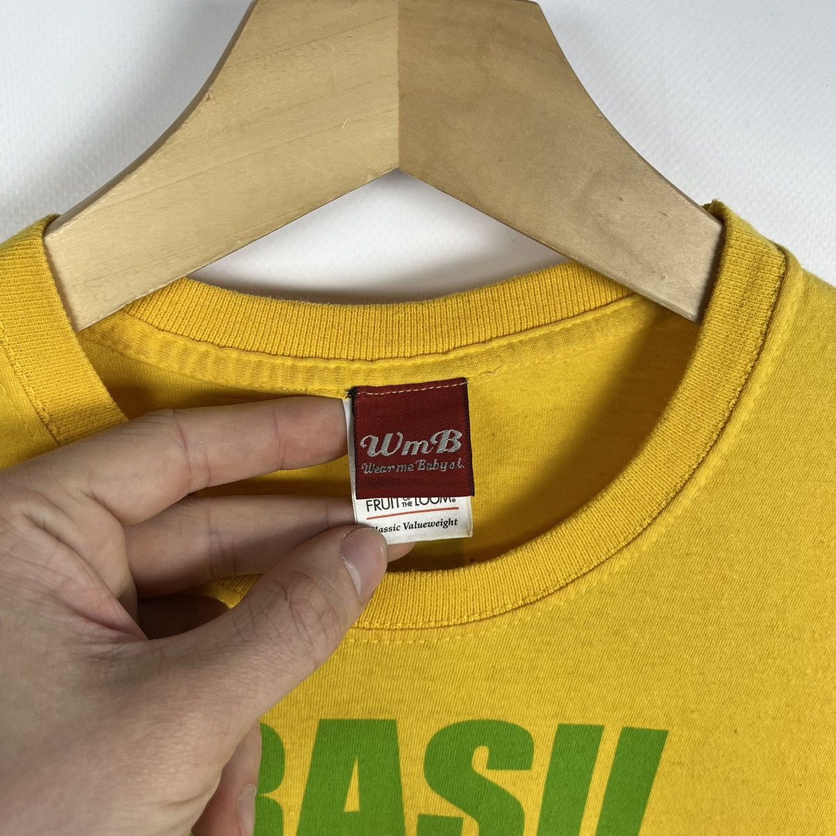 Vintage Vintage Brazil 10 True football fans Humor y2k weed tee 90’s Size US S / EU 44-46 / 1 - 6 Thumbnail