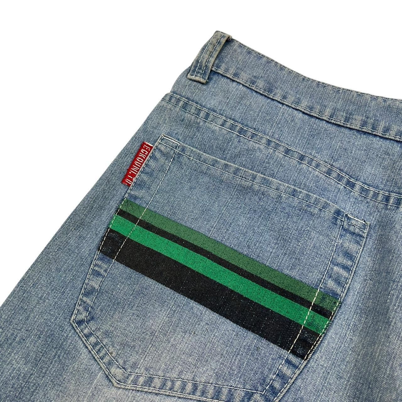 Ecko Unltd. Vintage Ecko Unltd Denim Shorts / Jorts - Waist: 35” Size US 35 - 3 Thumbnail