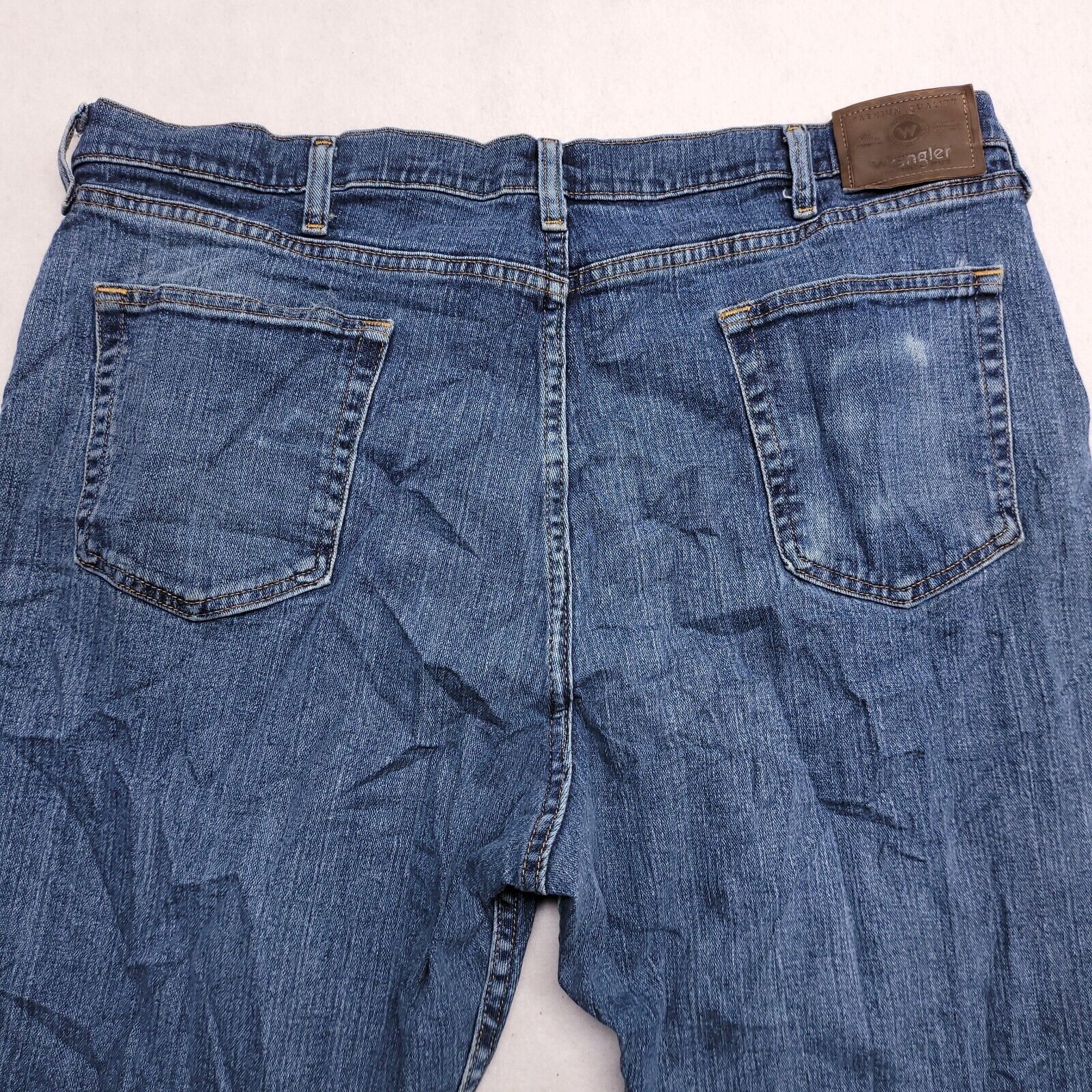Wrangler Wrangler Casual Button Zip Denim Jeans Mens Size 42x30 Blue Size US 42 / EU 58 - 10 Thumbnail