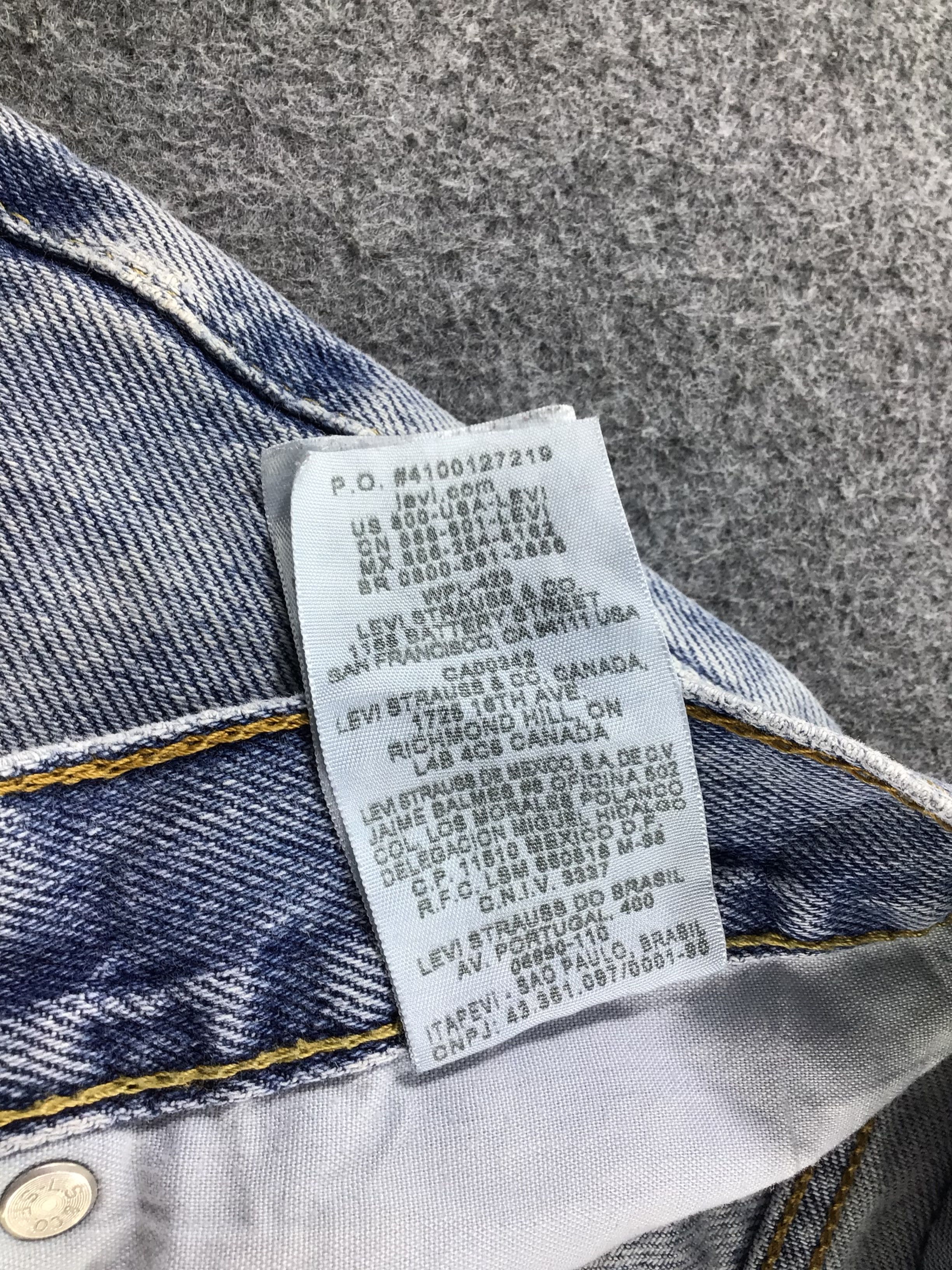Levi's Vintage Levis Jeans Lot 550-J810 Size US 35 - 11 Thumbnail