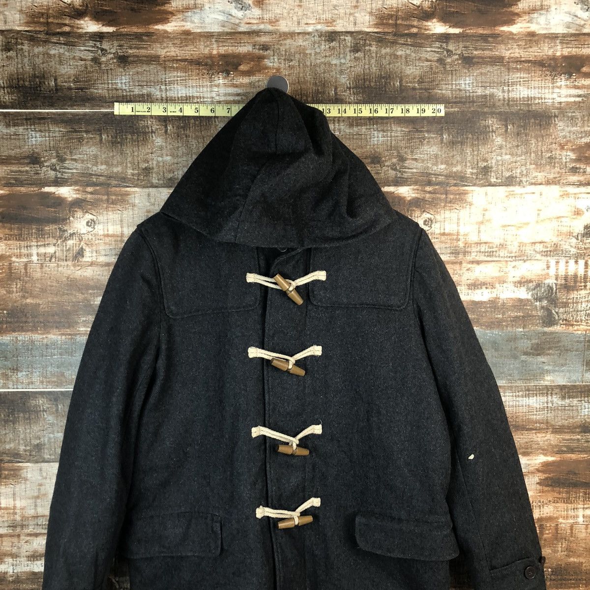 Gap Gap Grey Heavy Coat Hoodie #A1452 Size US L / EU 52-54 / 3 - 2 Thumbnail