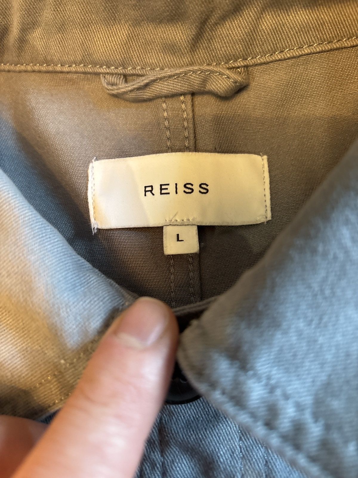 Reiss Chore Coat light blue with inner side pocket Size US L / EU 52-54 / 3 - 3 Thumbnail