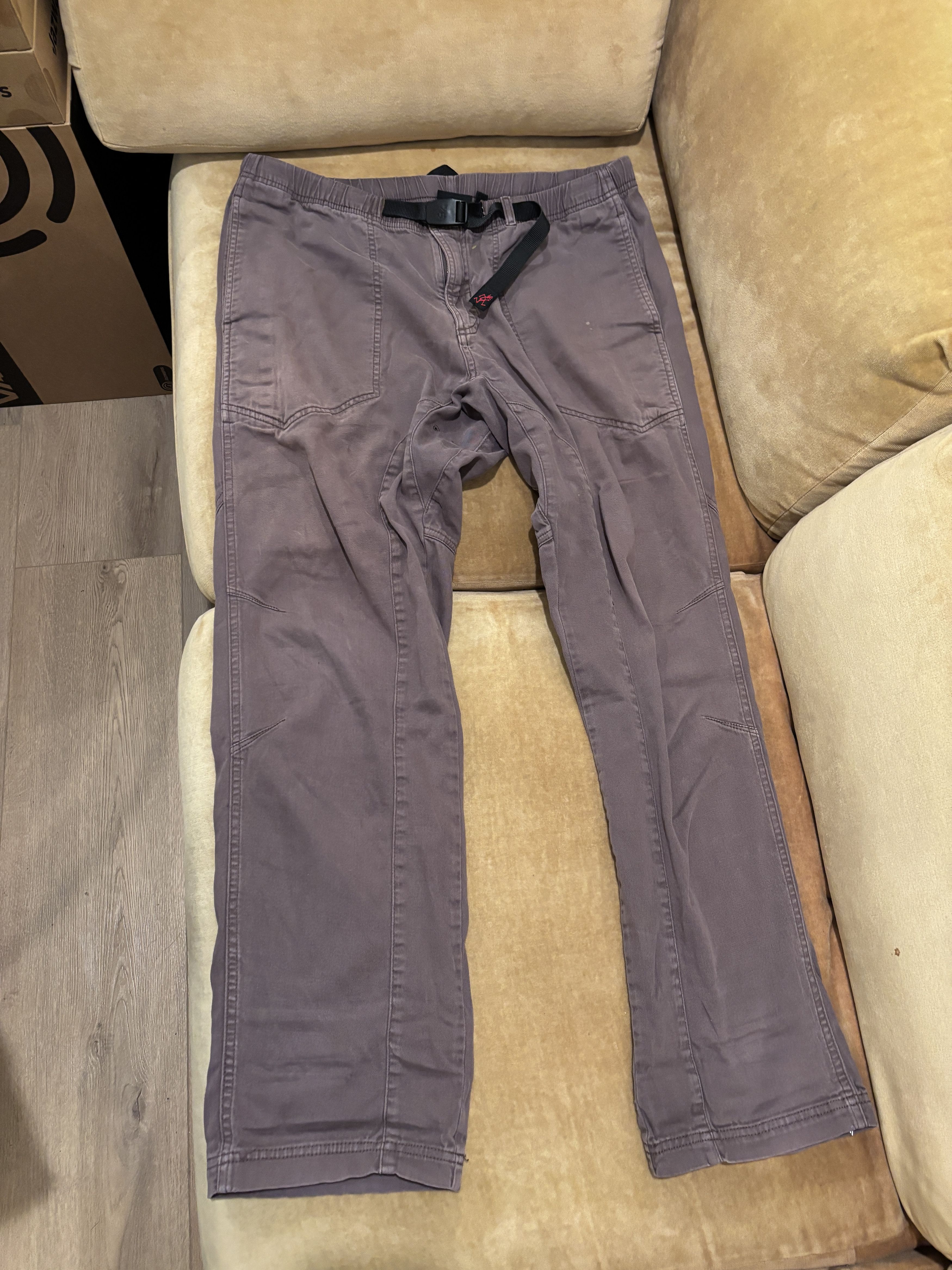 Gramicci climbing pants w/ darted knees